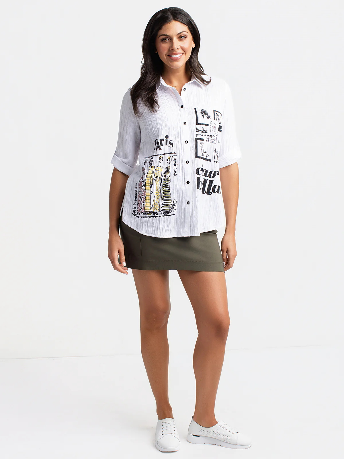 Blouse à imprimé graphique - Image 3