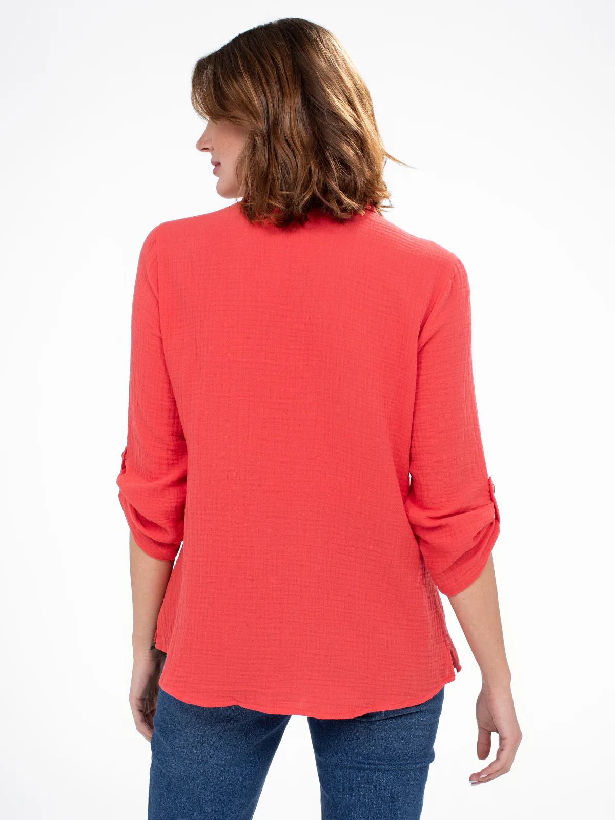 Blouse à manches 3/4 avec boutons - Image 7