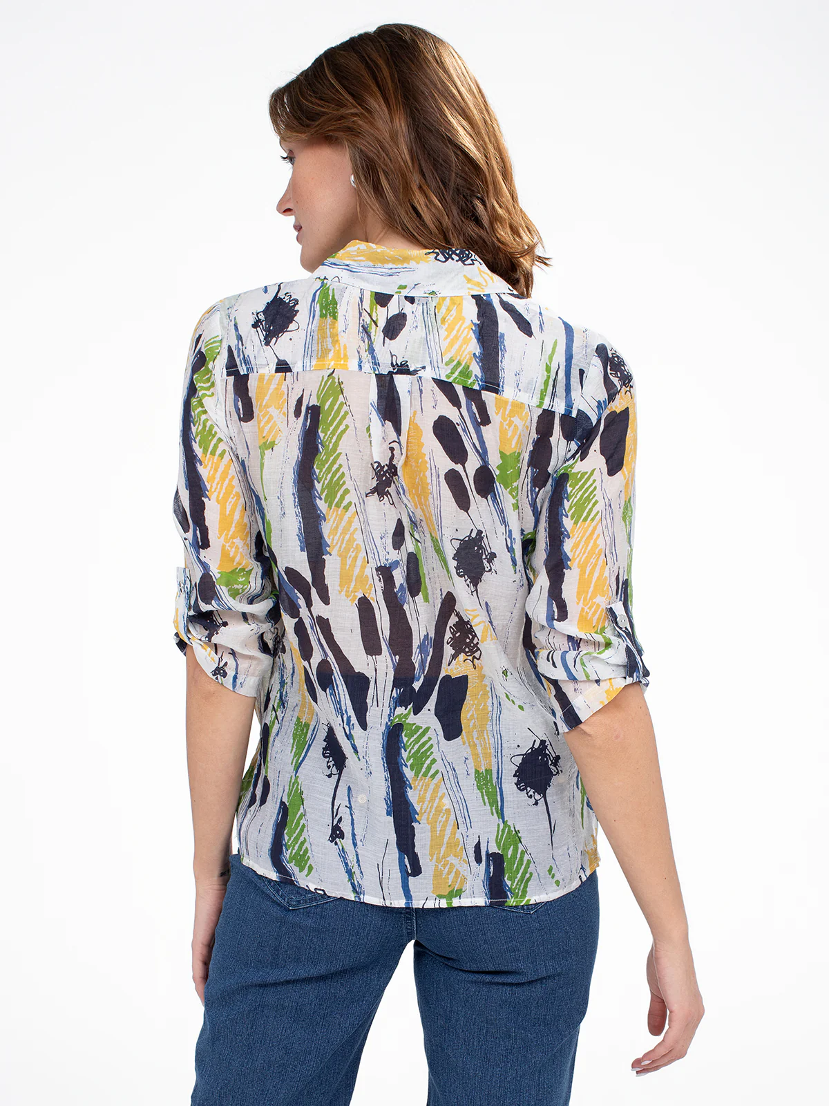 Blouse à manches 3/4 avec boutons - Image 7