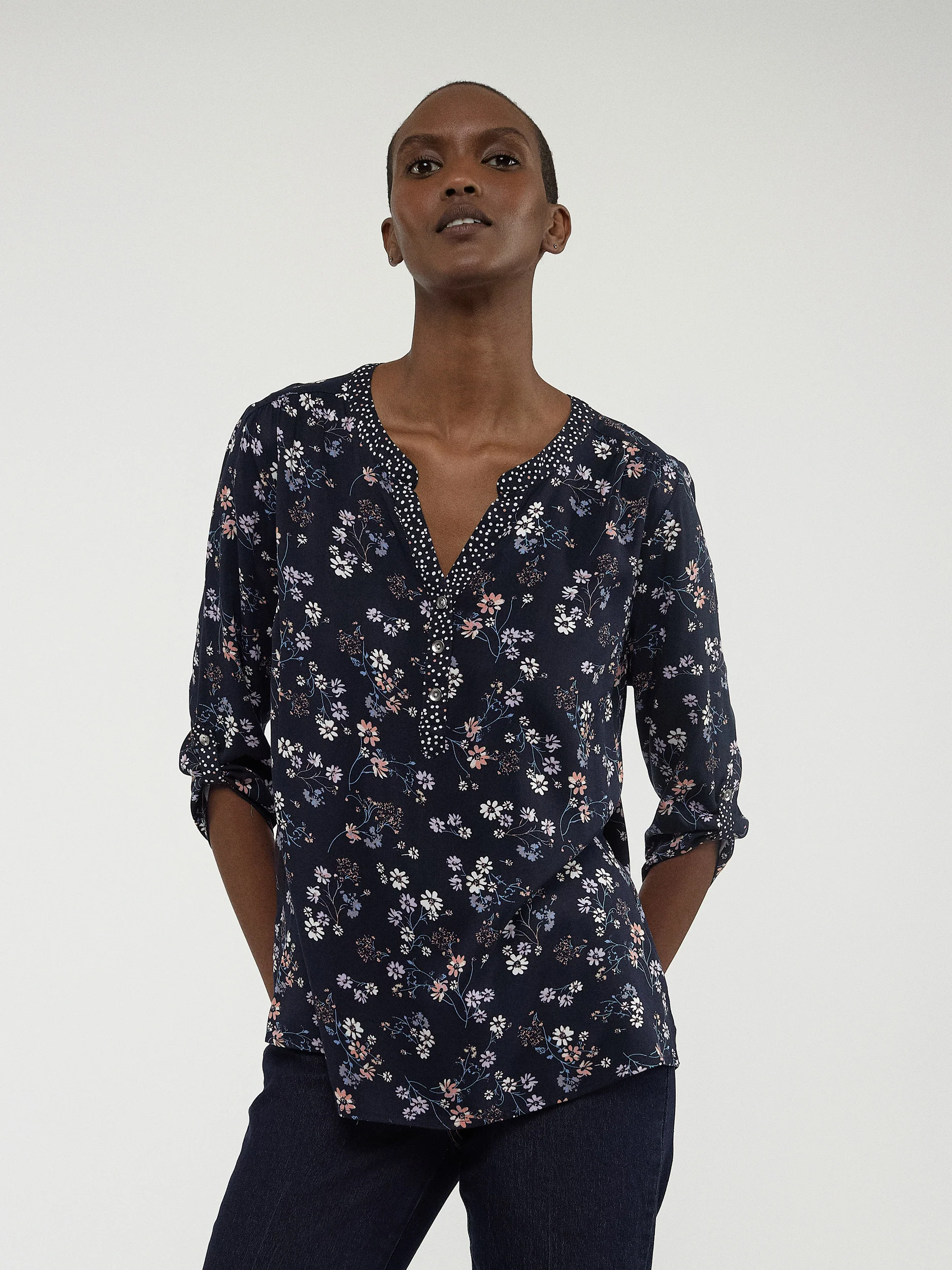 Blouse à manches 3/4 - Image 2