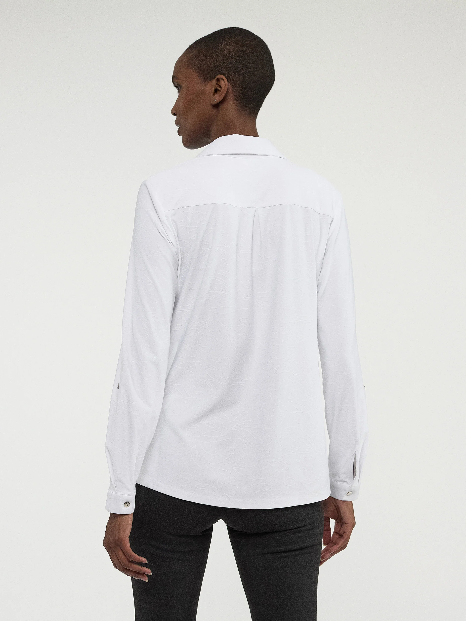 Blouse à manches longues avec boutons - Image 11