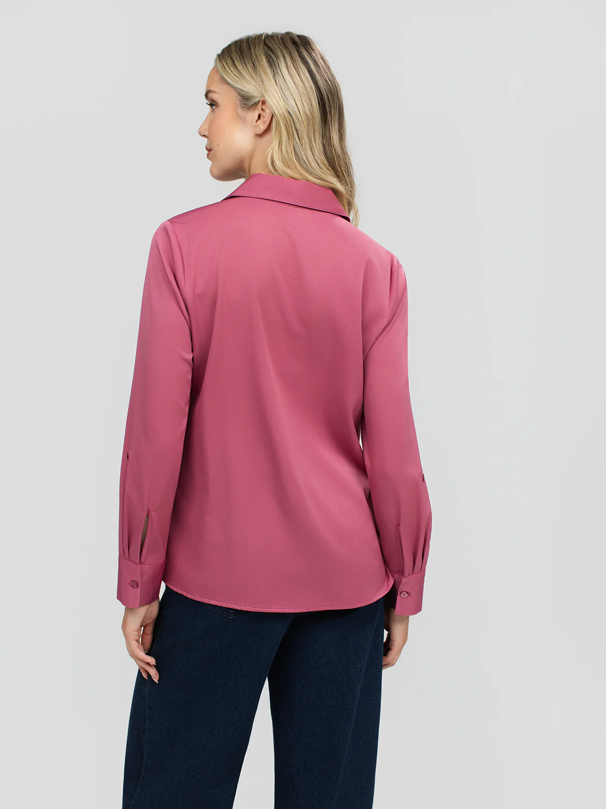 Blouse à manches longues avec boutons - Image 7