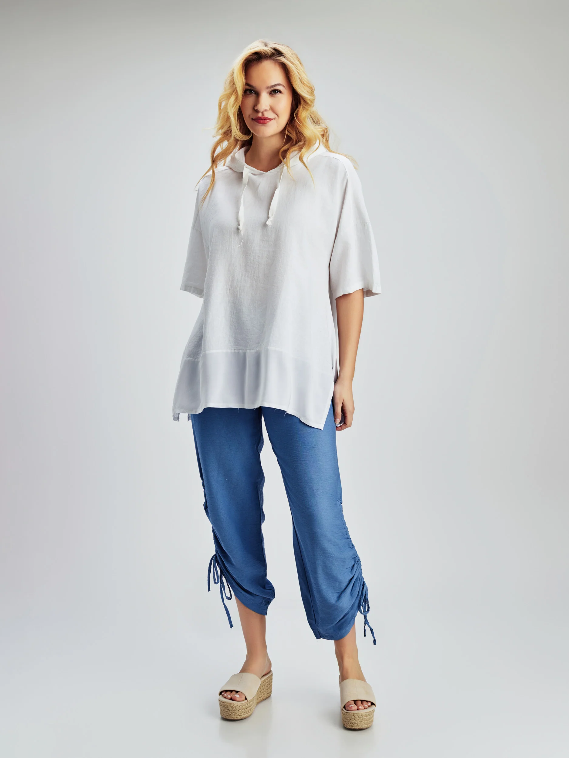 Blouse ample à manches 3/4 - Image 2