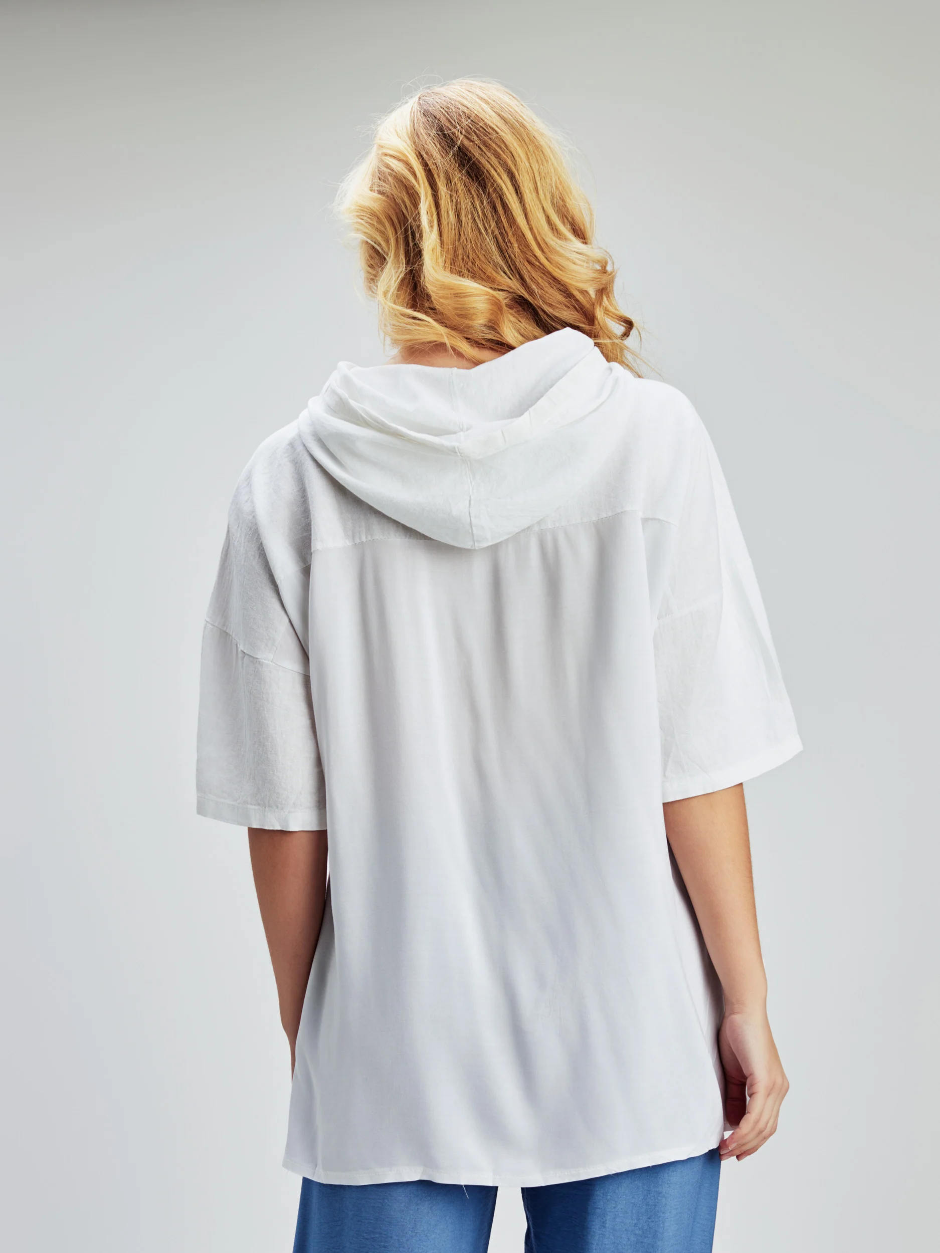 Blouse ample à manches 3/4 - Image 3
