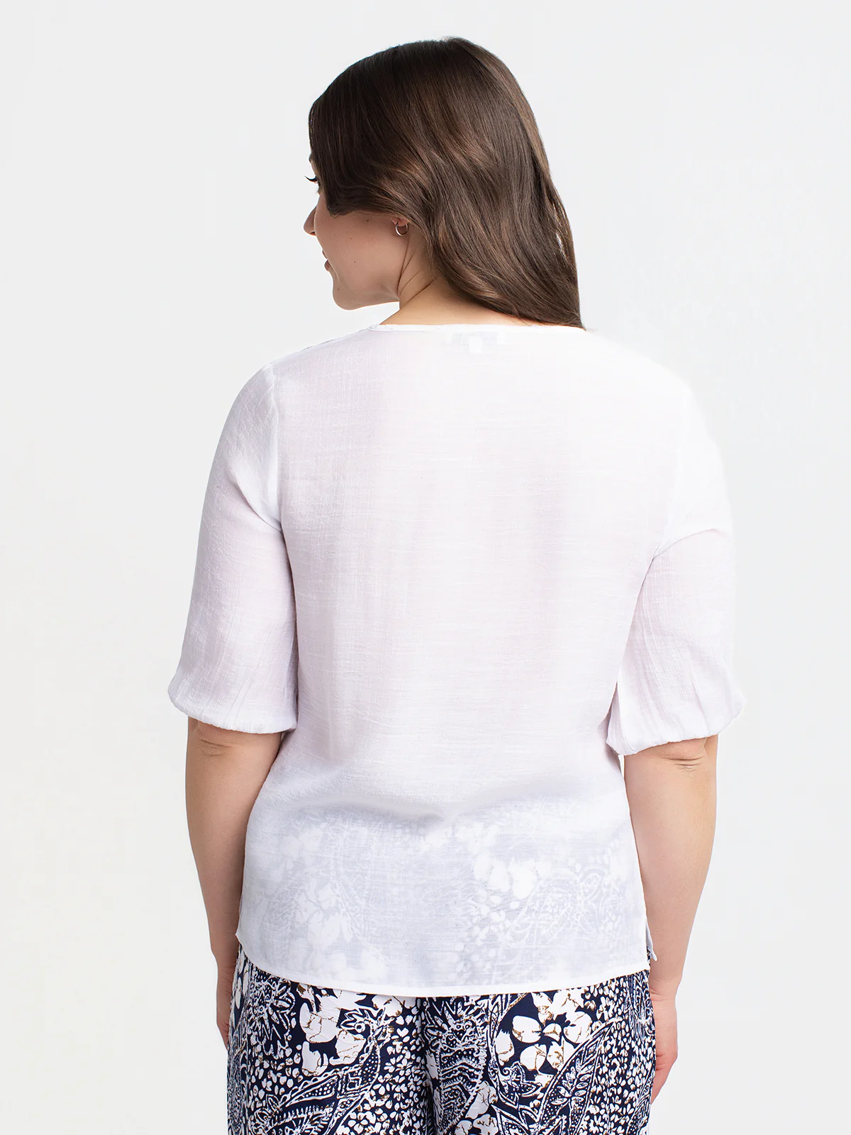 Blouse ample à manches courtes - Image 3