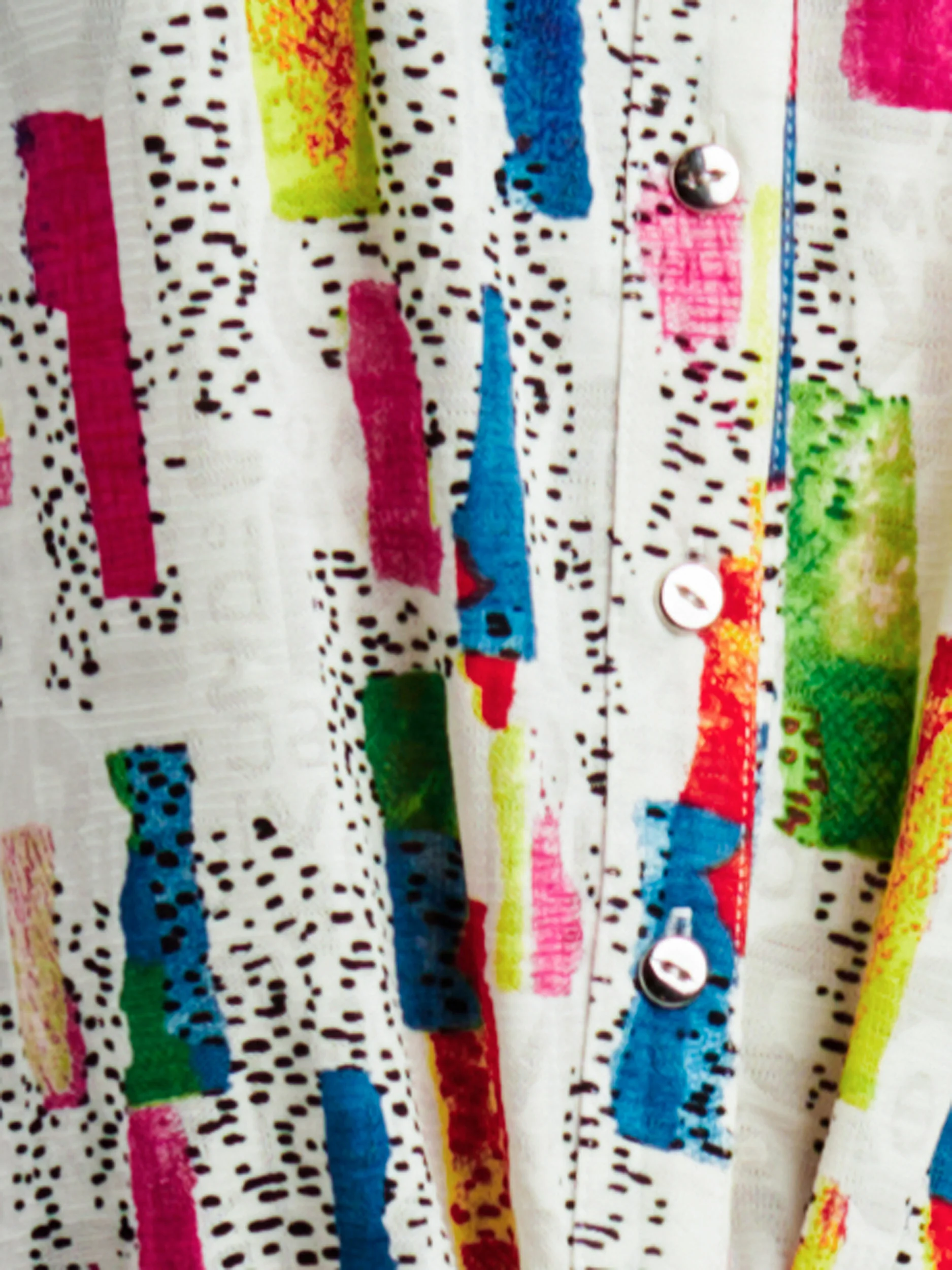 Blouse sans manches avec boutons - Image 4