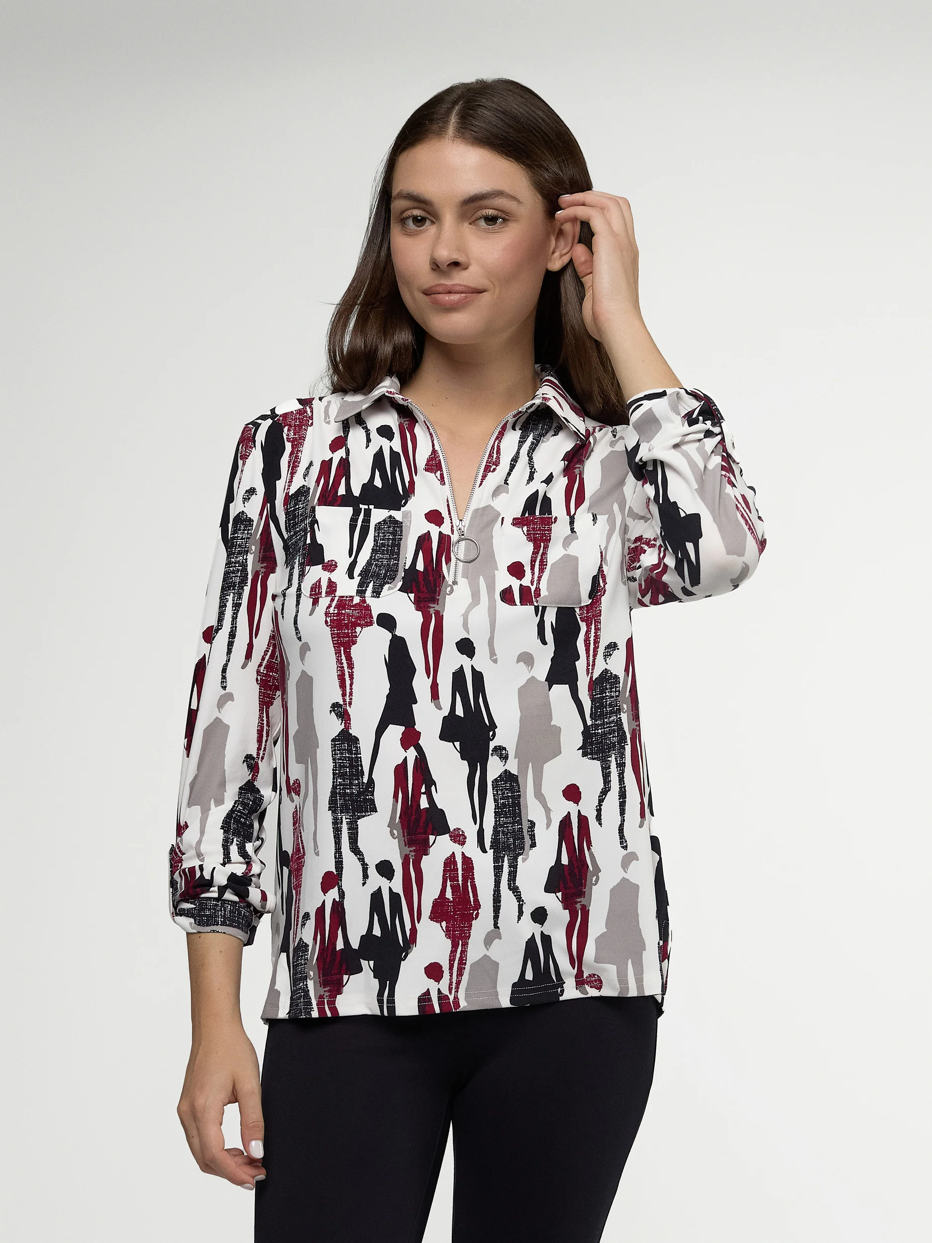 Blouse semi-ajustée