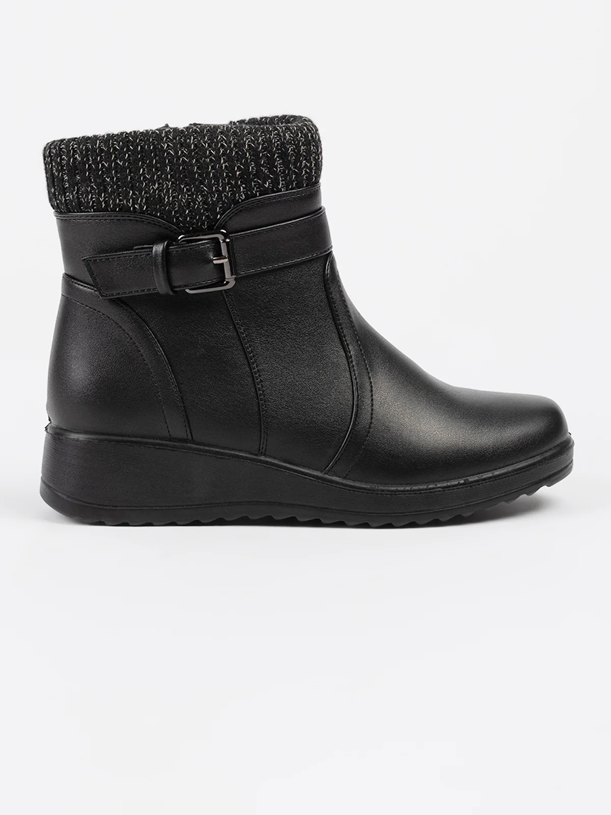 Bottes d'hiver à talons compensés