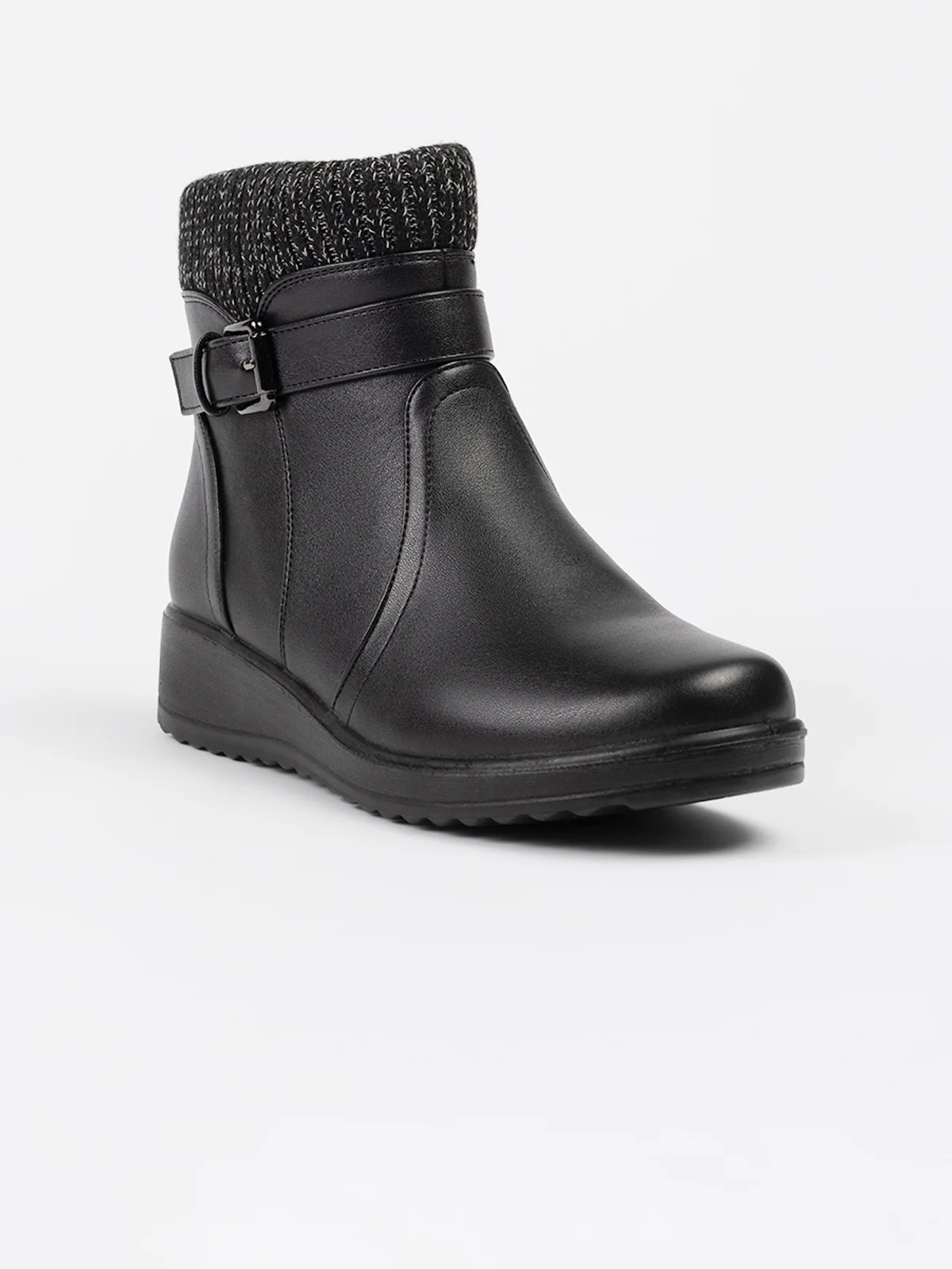 Bottes d'hiver à talons compensés - Image 4