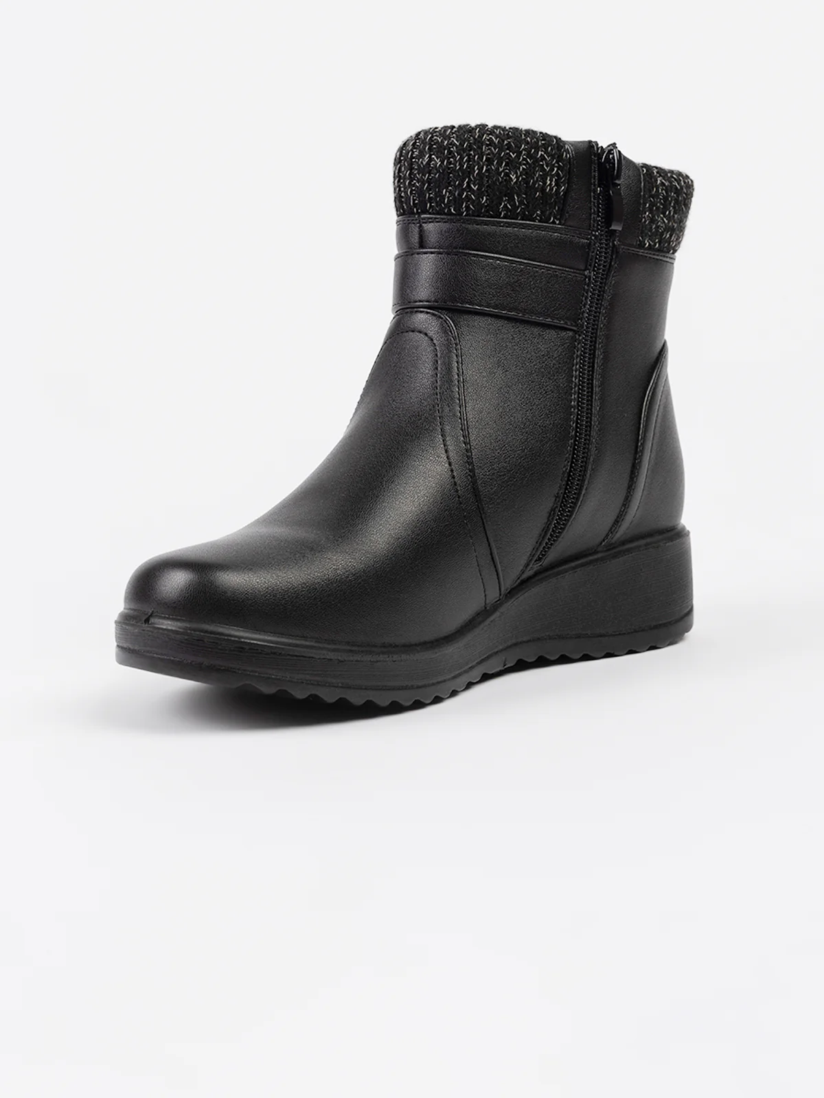 Bottes d'hiver à talons compensés - Image 8