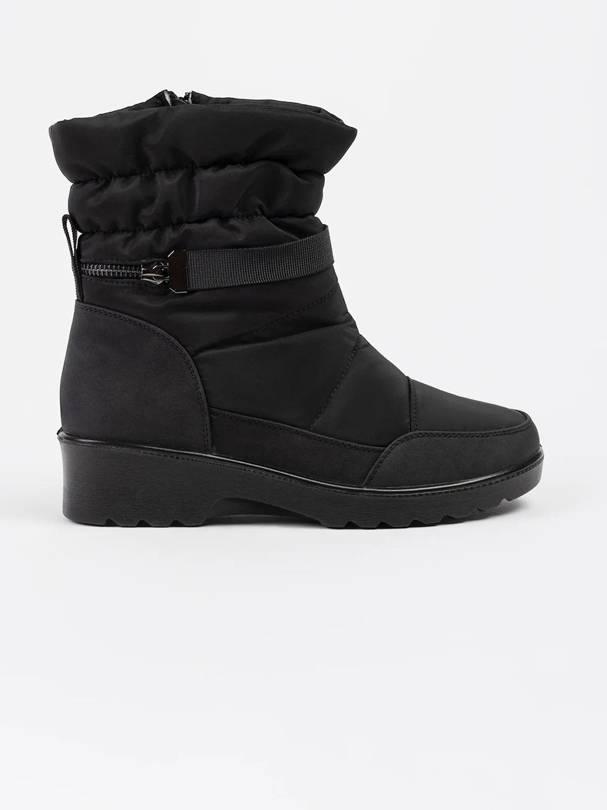 Bottes d'hiver à talons compensés