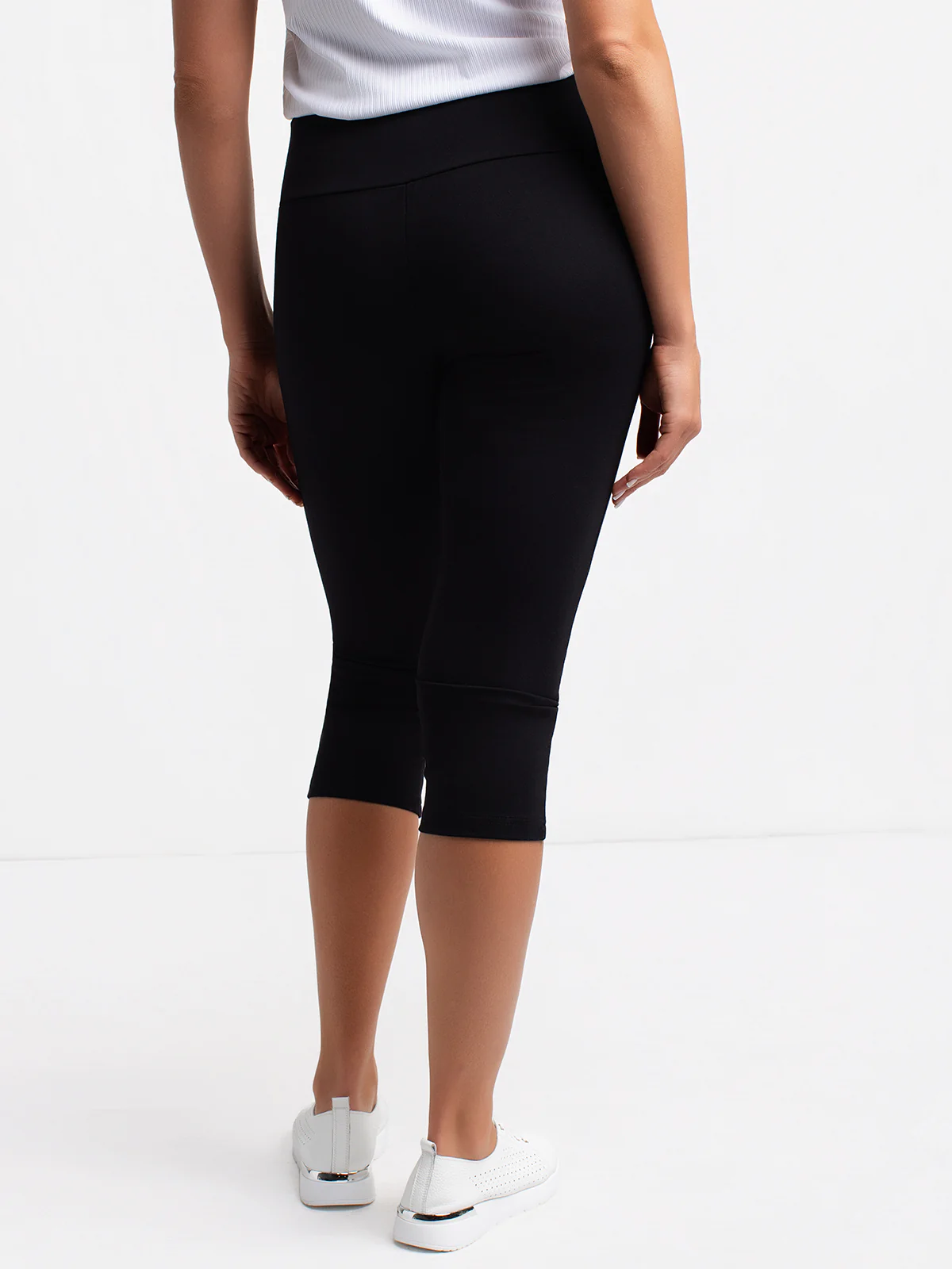 Capri à taille haute à enfiler - Image 10