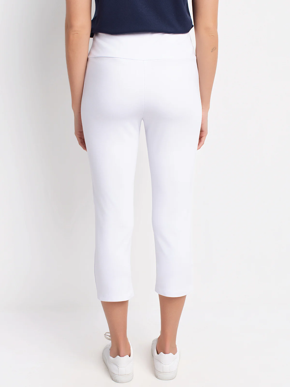 Capri à taille haute à enfiler - Image 3