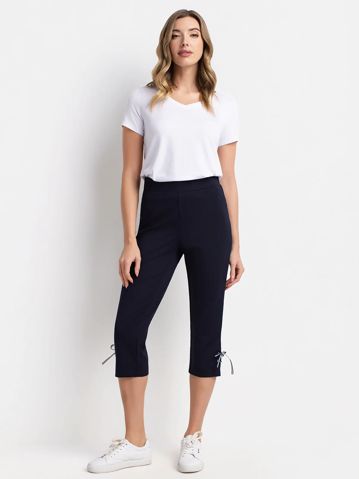 Capri à taille haute à enfiler - Image 11