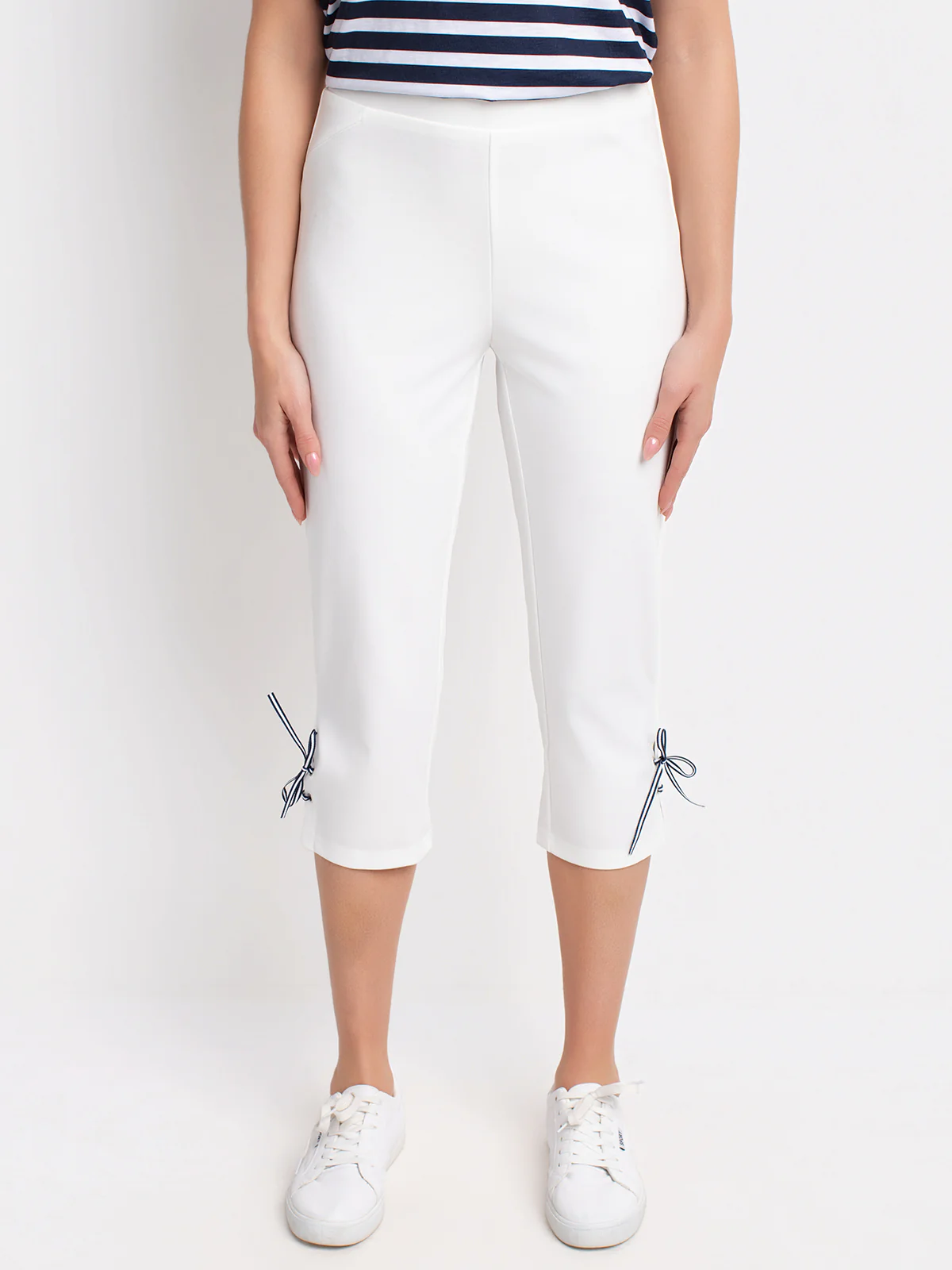 Capri à taille haute à enfiler - Image 3