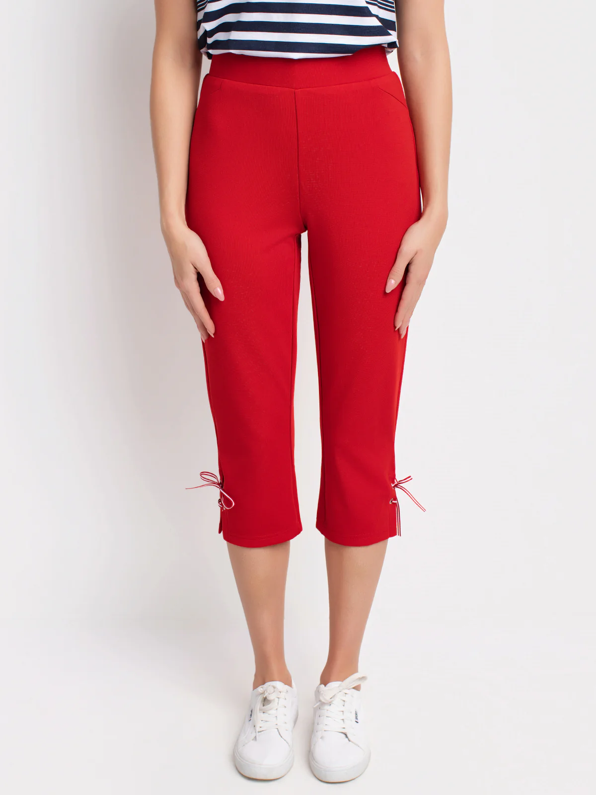 Capri à taille haute à enfiler - Image 5