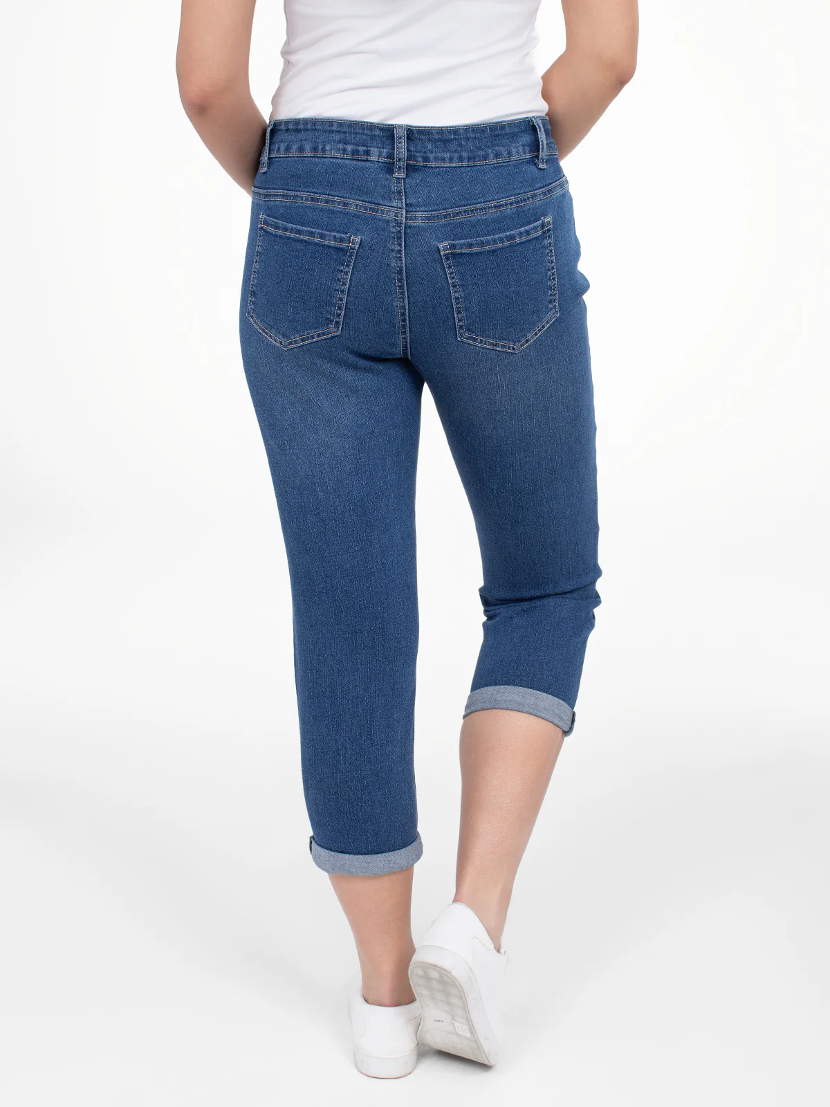Capri droit en denim - Image 3