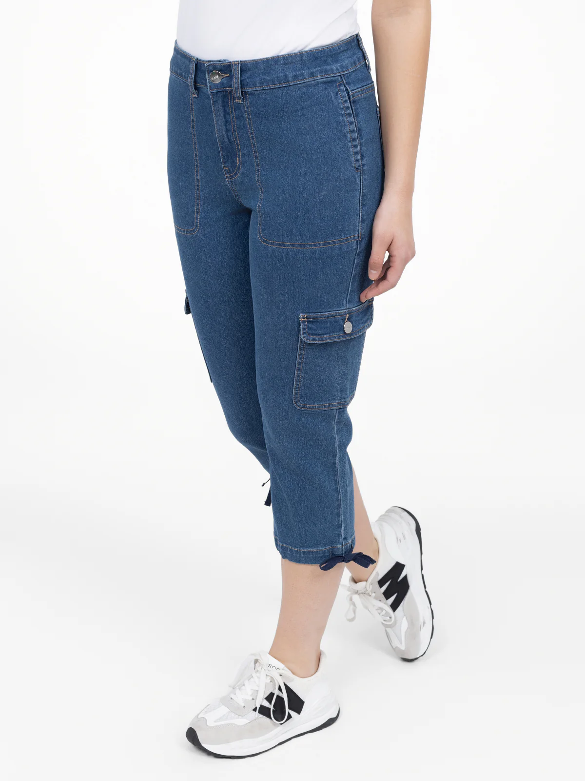Capri droit en denim - Image 2