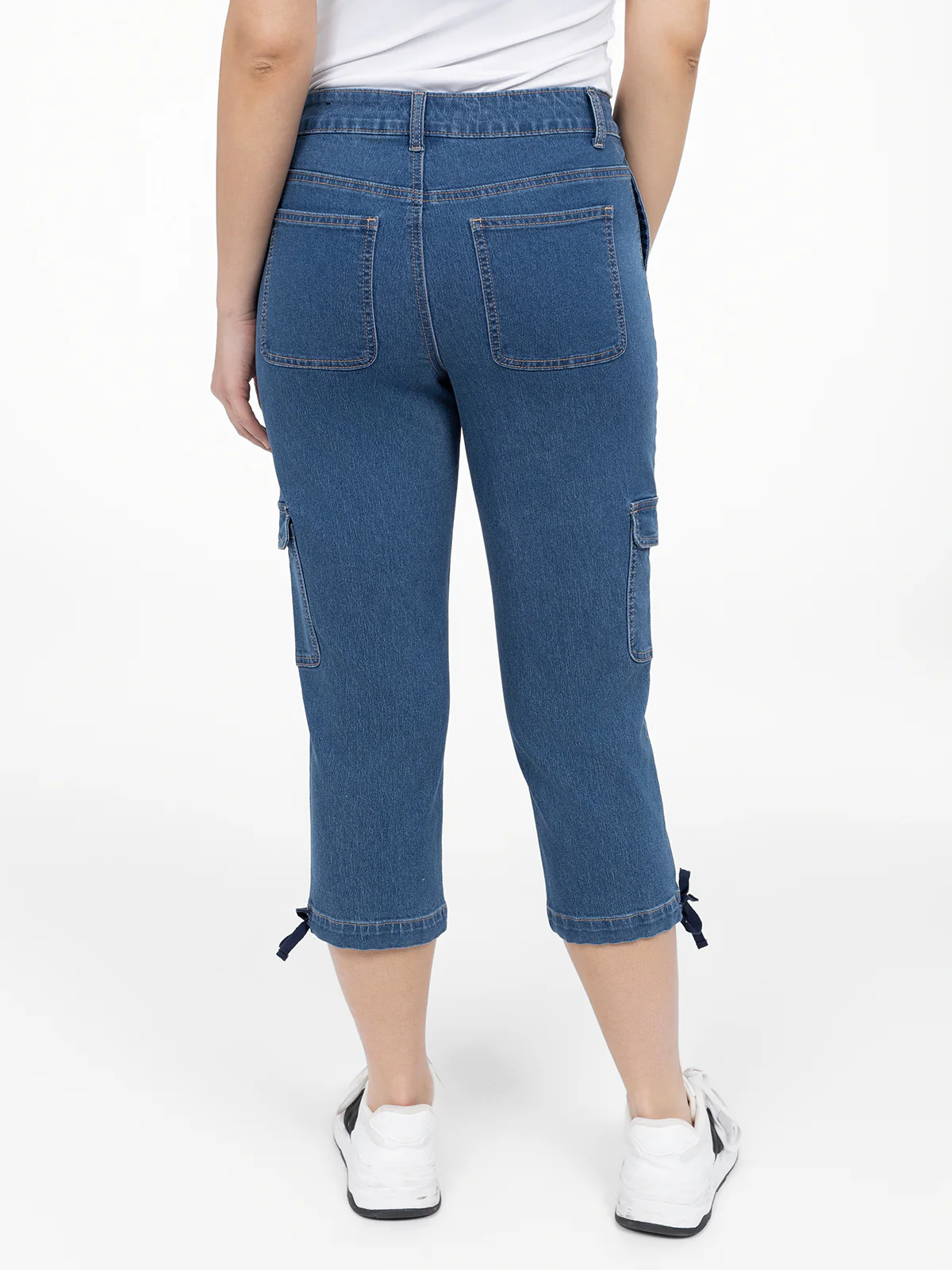 Capri droit en denim - Image 3