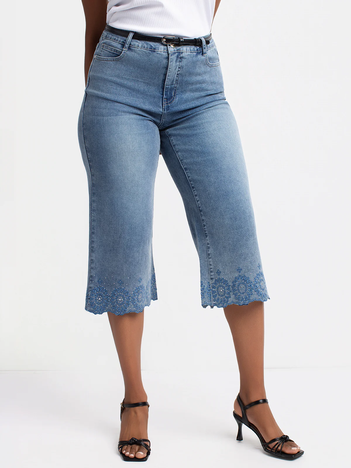 Capri large en denim - Image 2