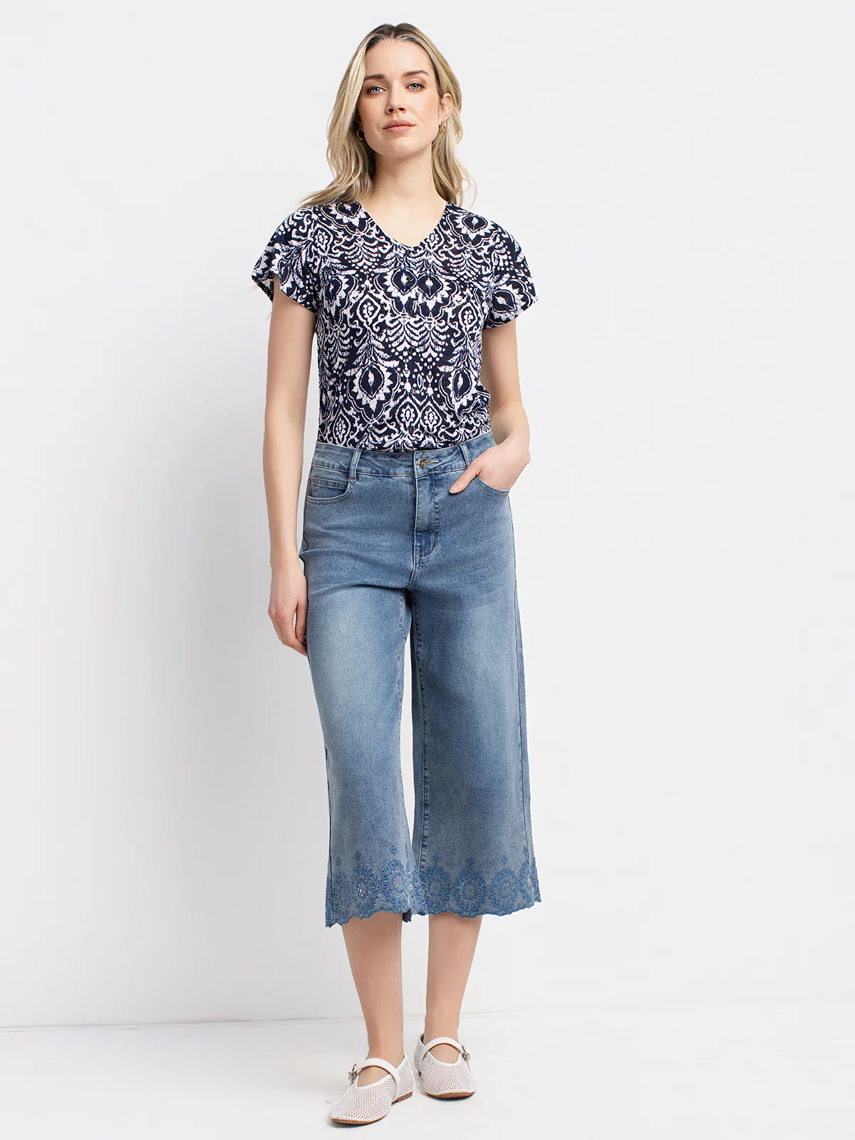 Capri large en denim - Image 5