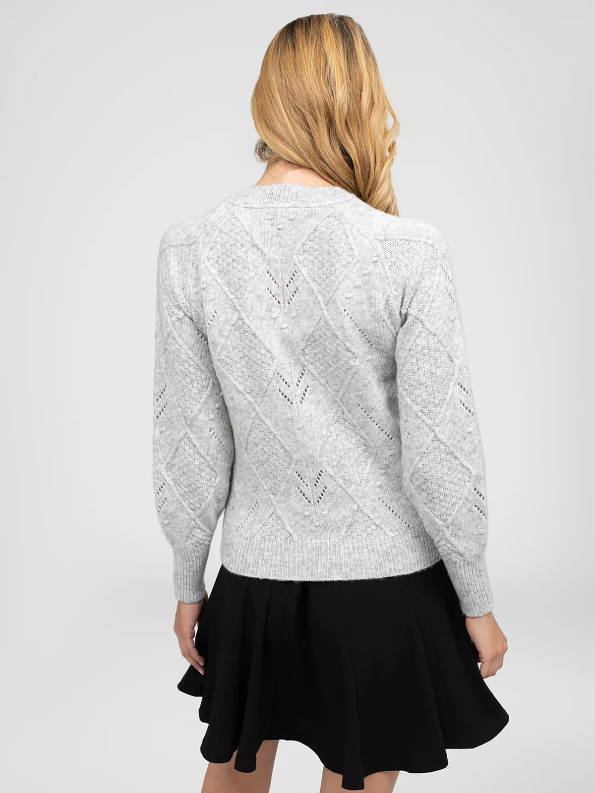Cardigan en tricot à manches longues - Image 3