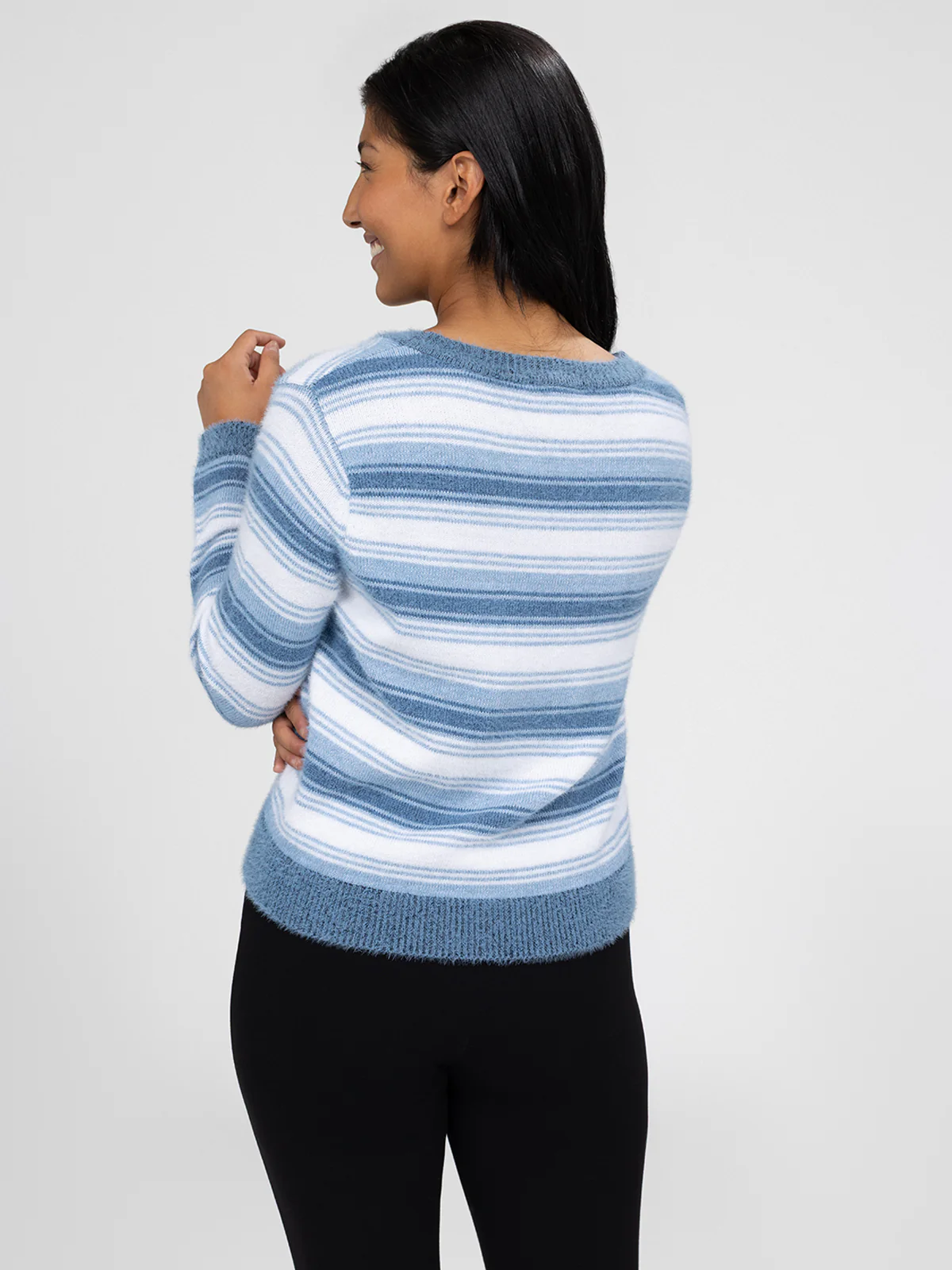 Cardigan en tricot ample à manches longues - Image 2