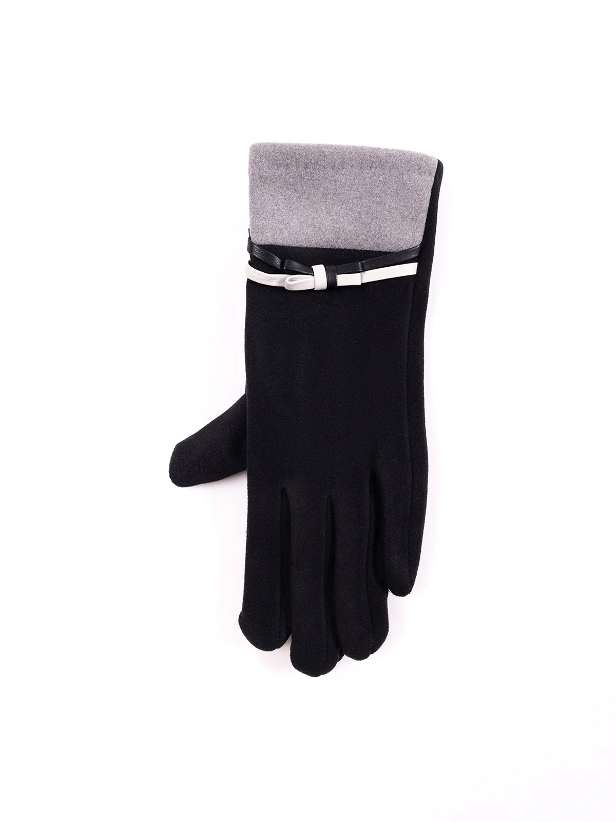 Gants en faux suède