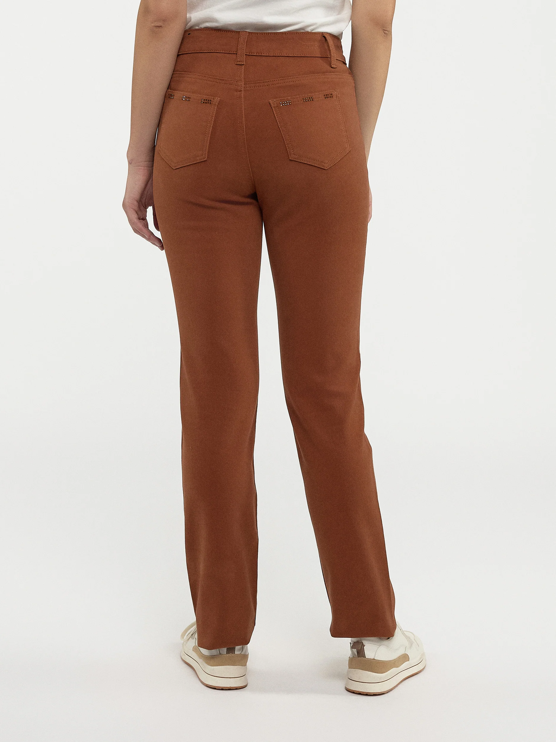 Jean droit à taille haute - Image 11