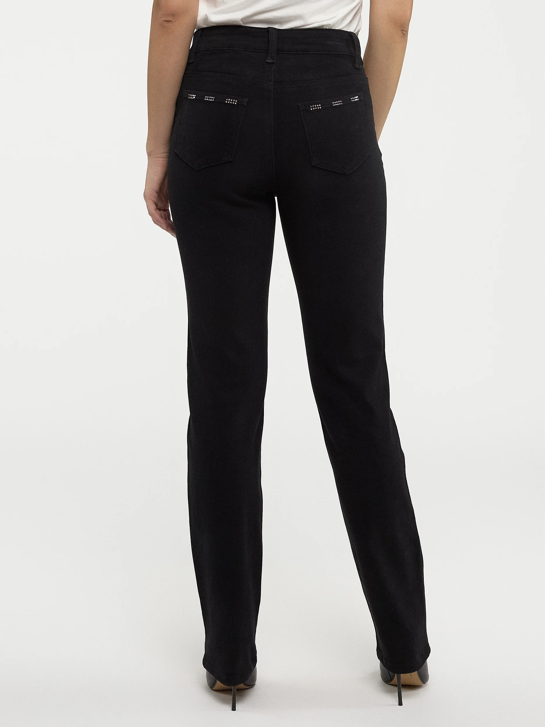 Jean droit à taille haute - Image 3