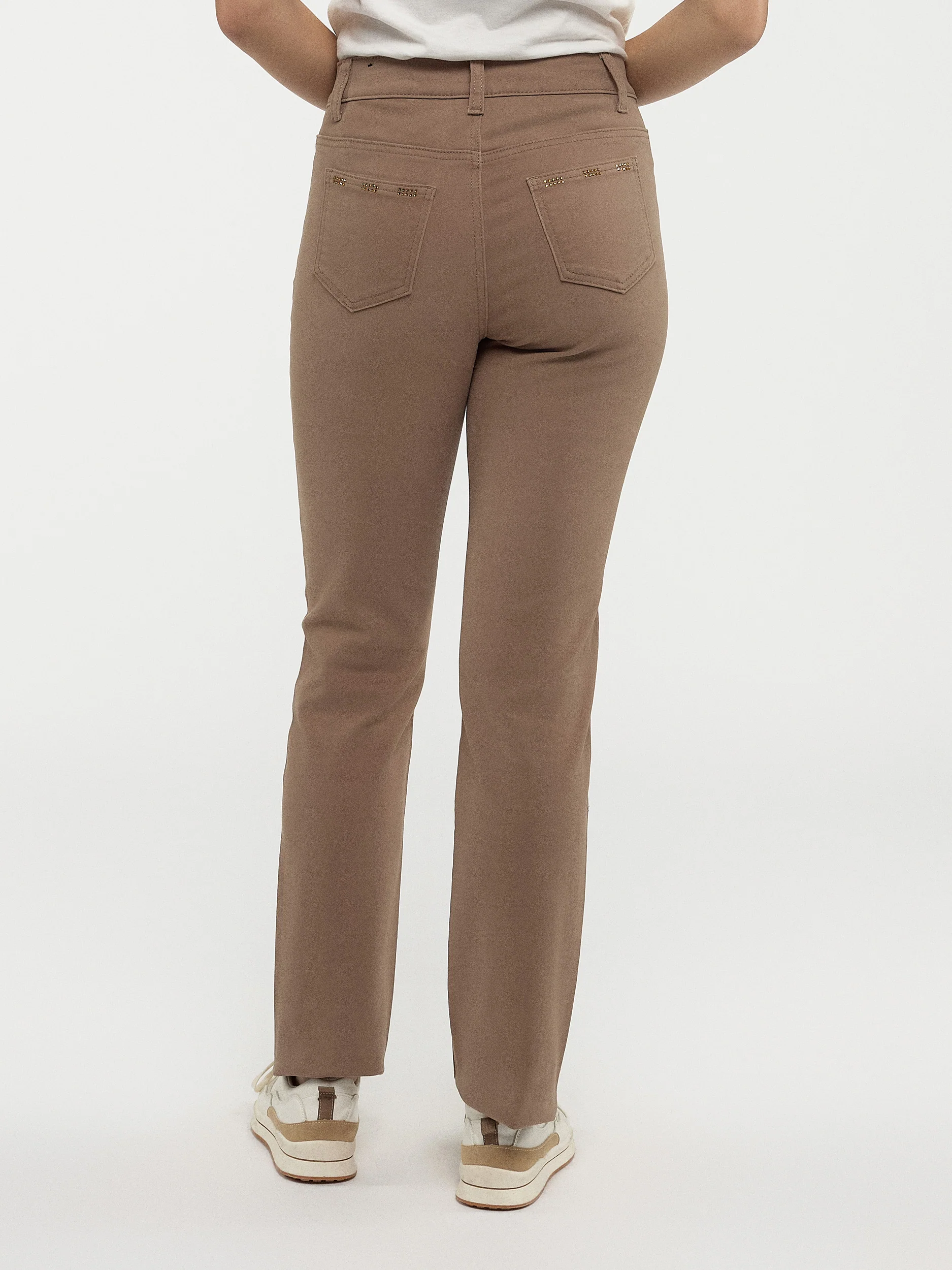 Jean droit à taille haute - Image 7