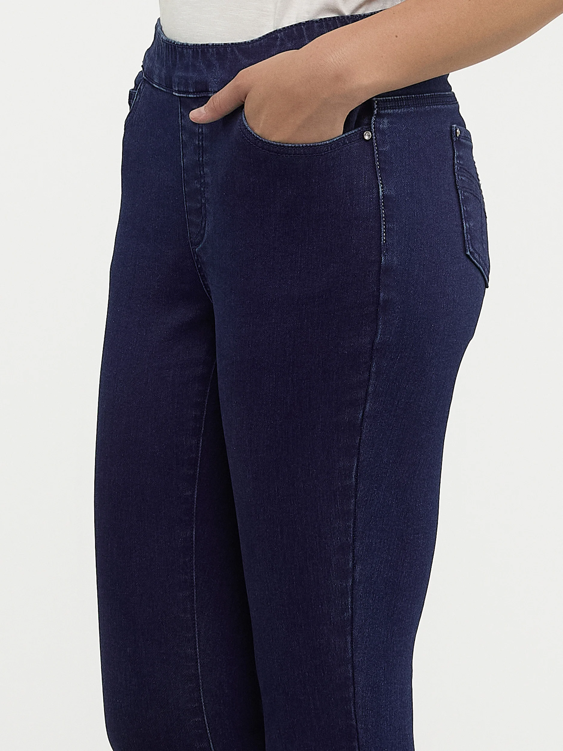 Jean skinny semi-ajusté à enfiler - Image 2
