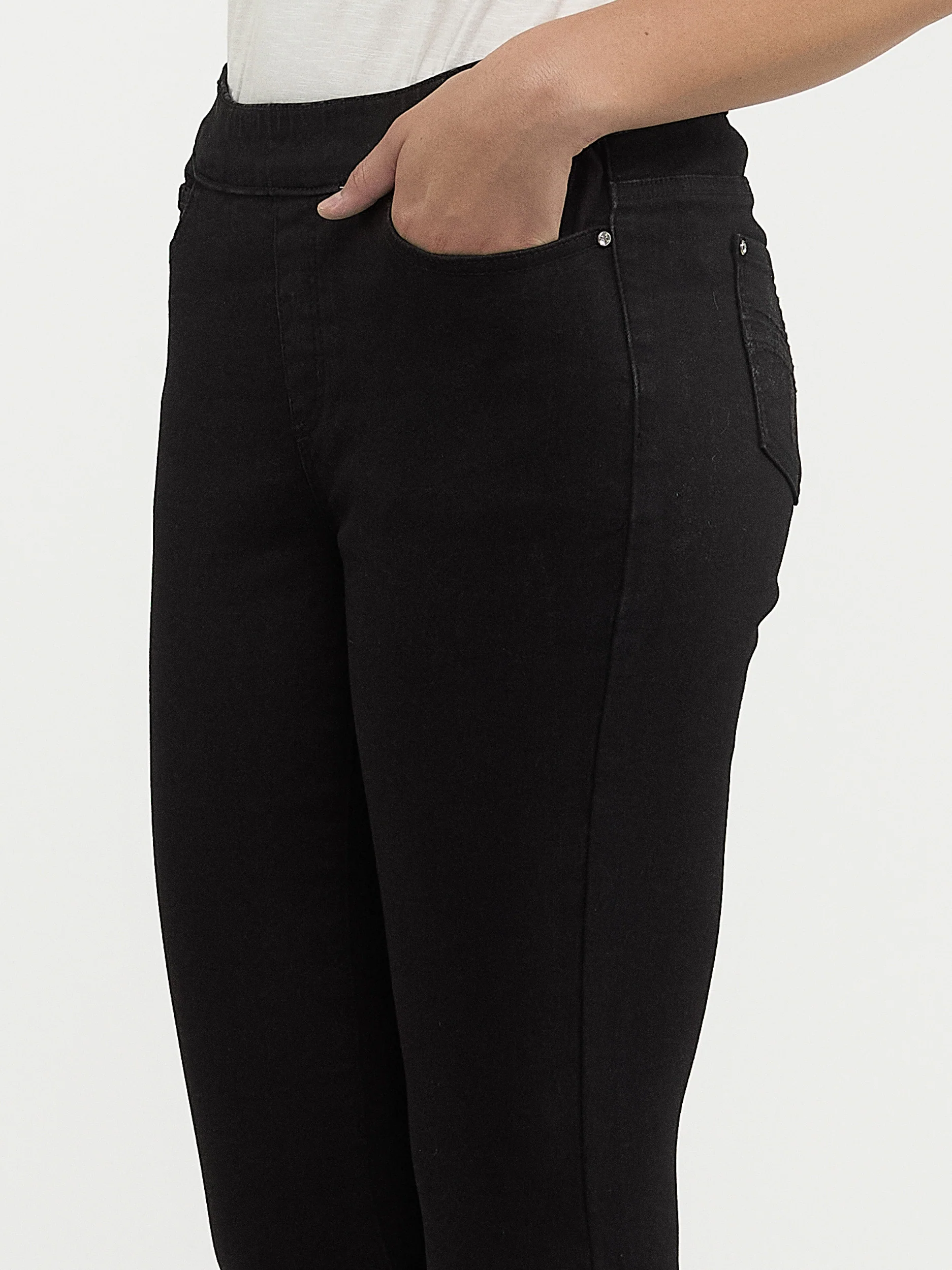 Jean skinny semi-ajusté à enfiler - Image 6