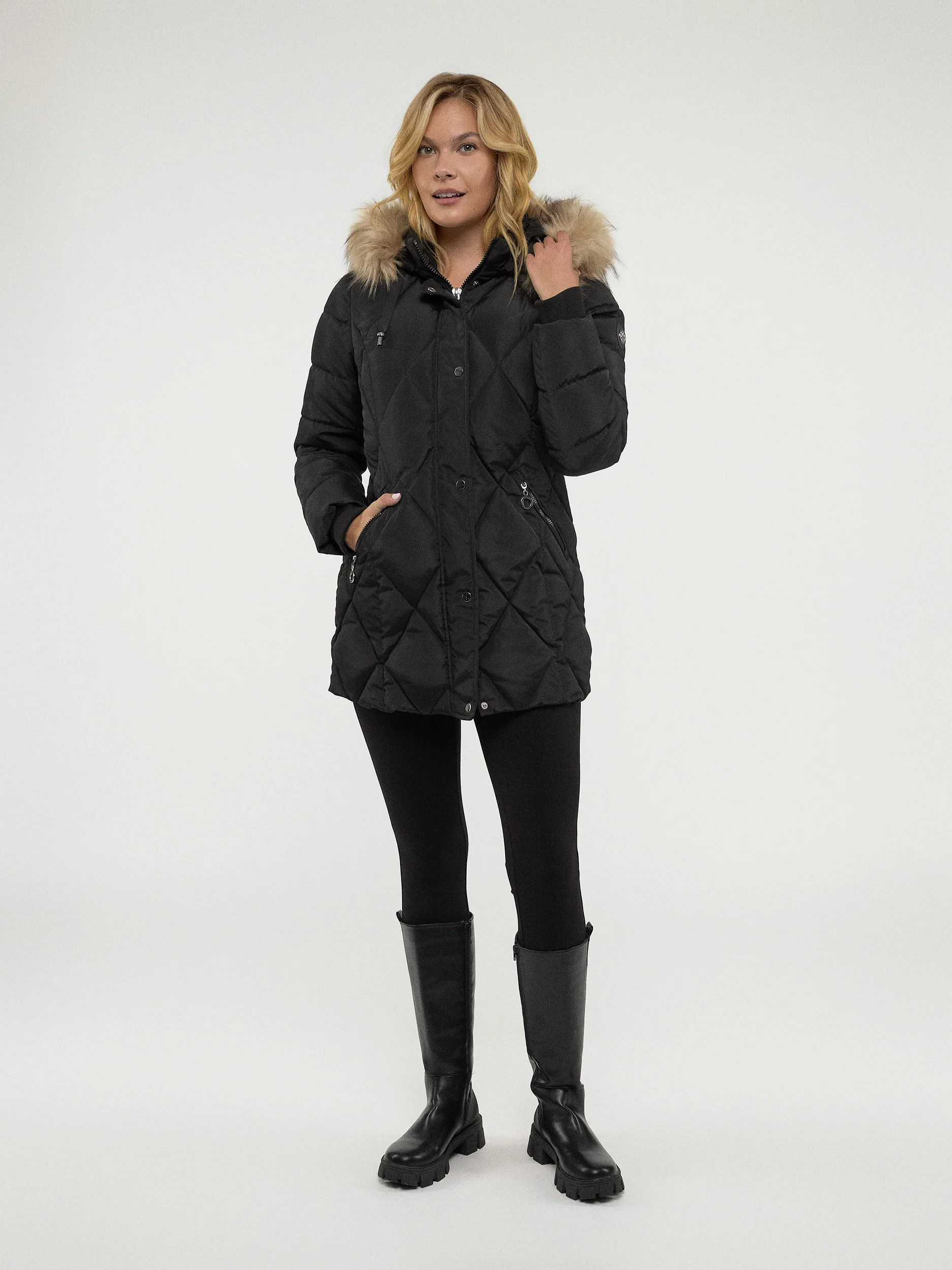 Manteau mi-cuisse
