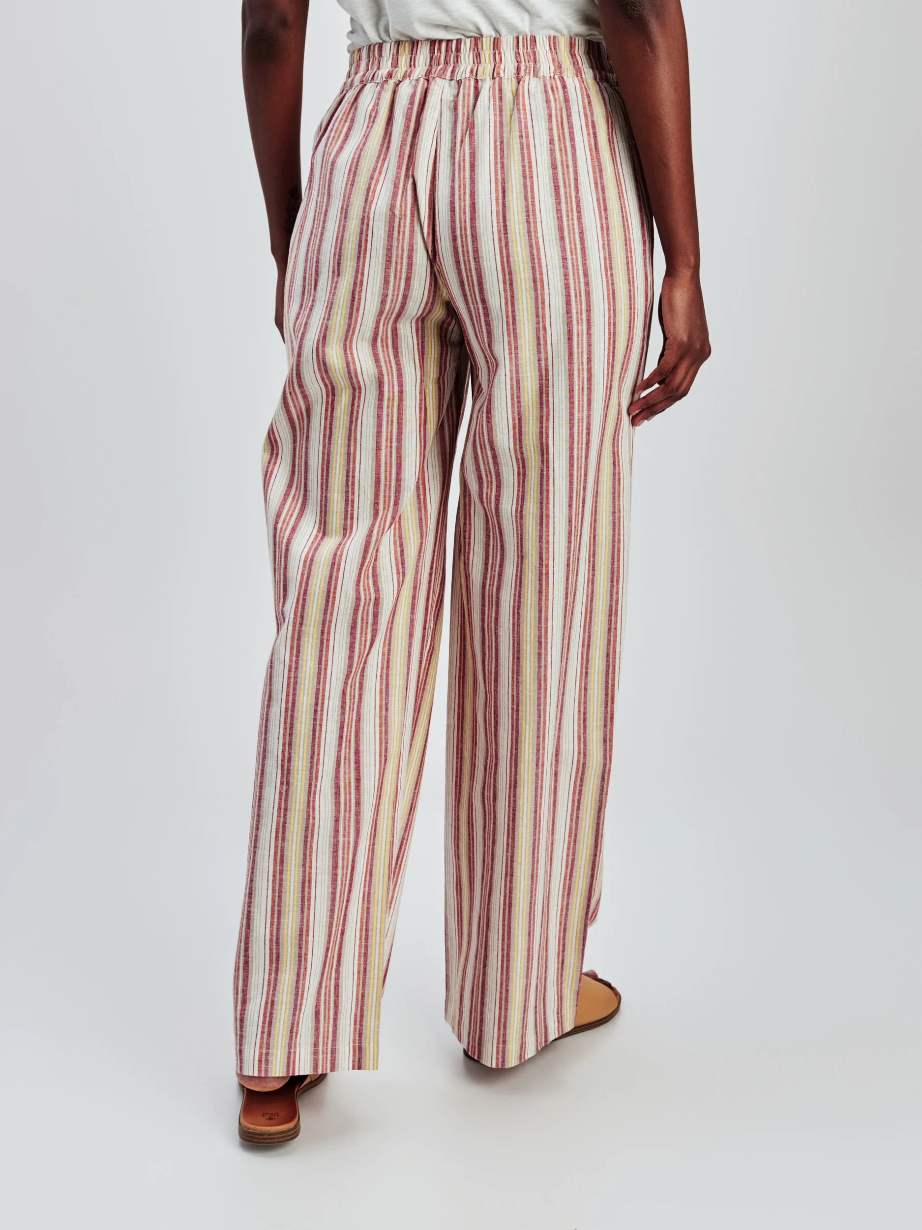 Pantalon décontracté évasé à enfiler - Image 3