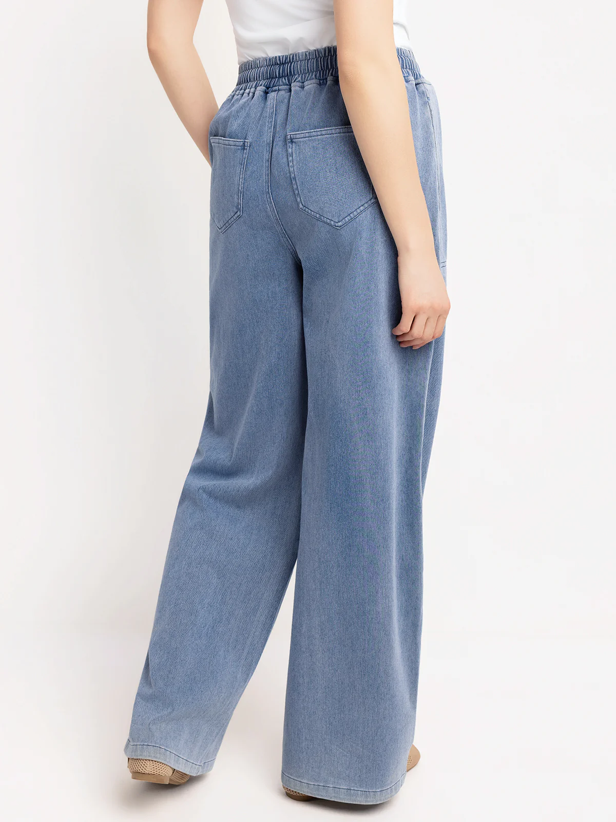 Pantalon denim décontracté - Image 3