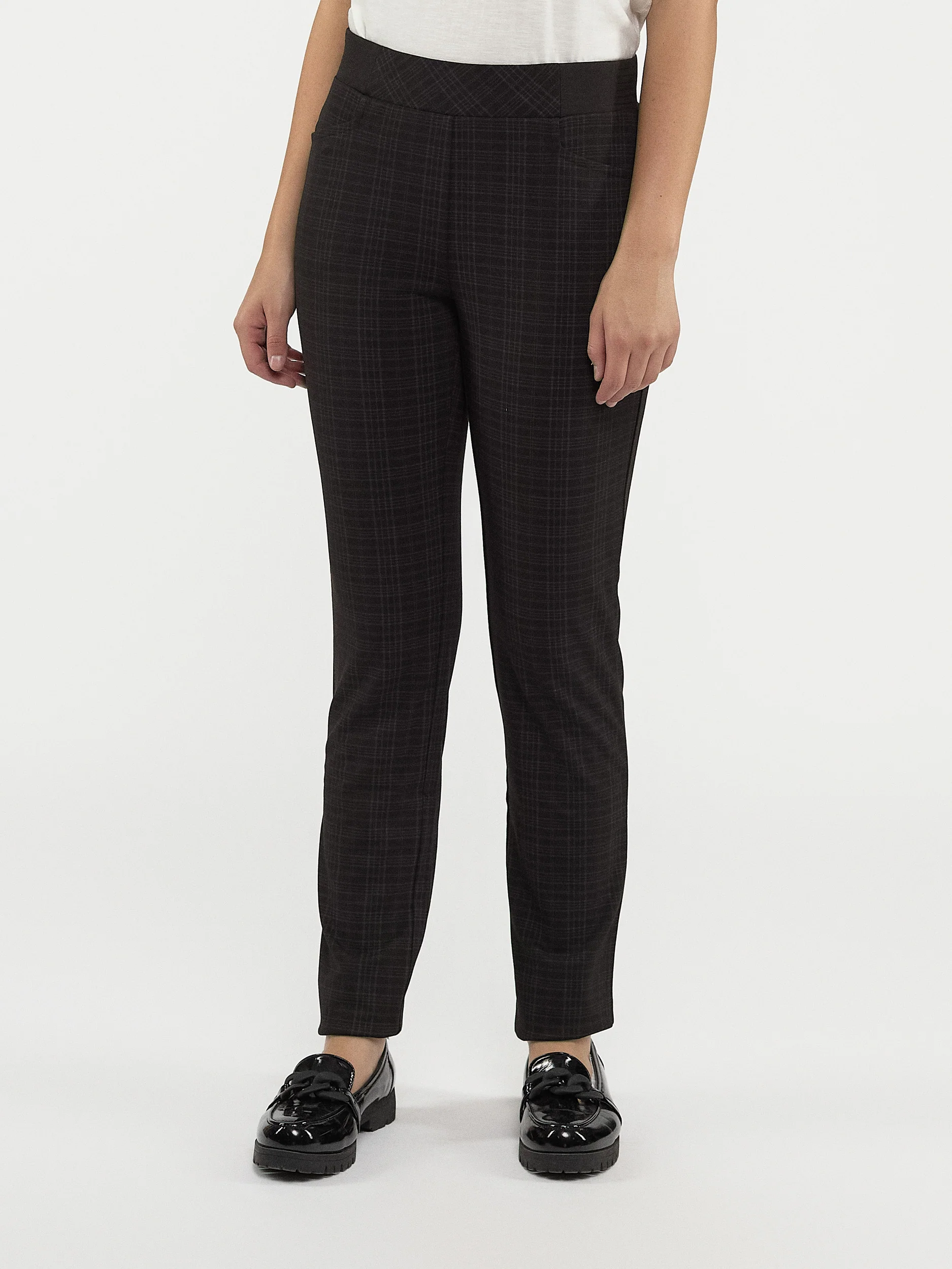 Pantalon droit à enfiler