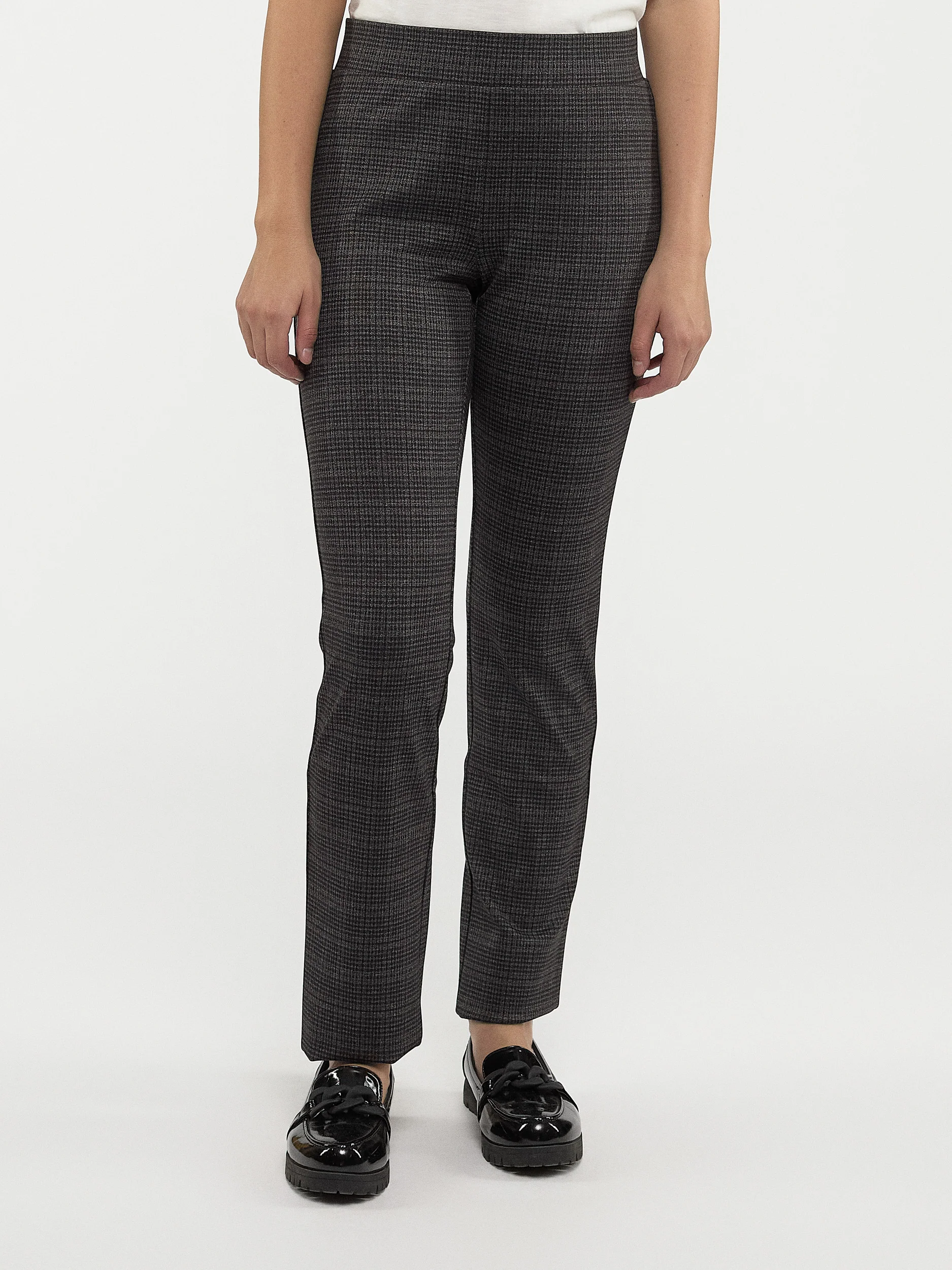 Pantalon droit à enfiler