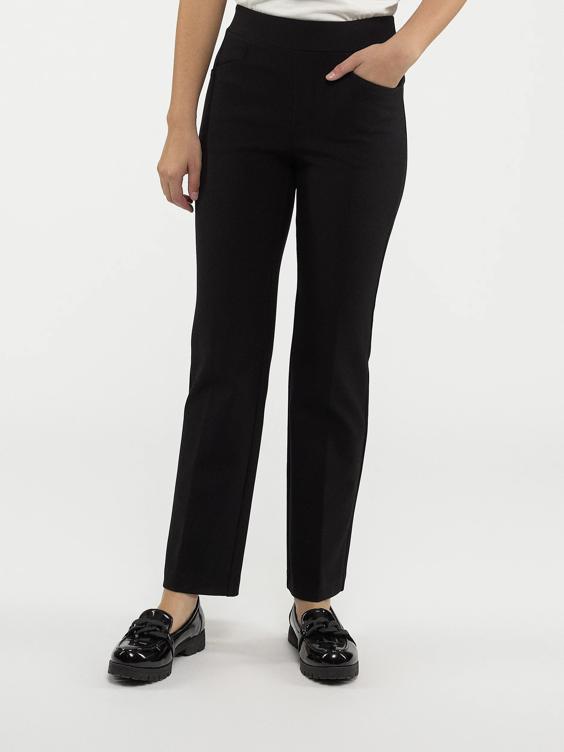 Pantalon droit à enfiler - Petite