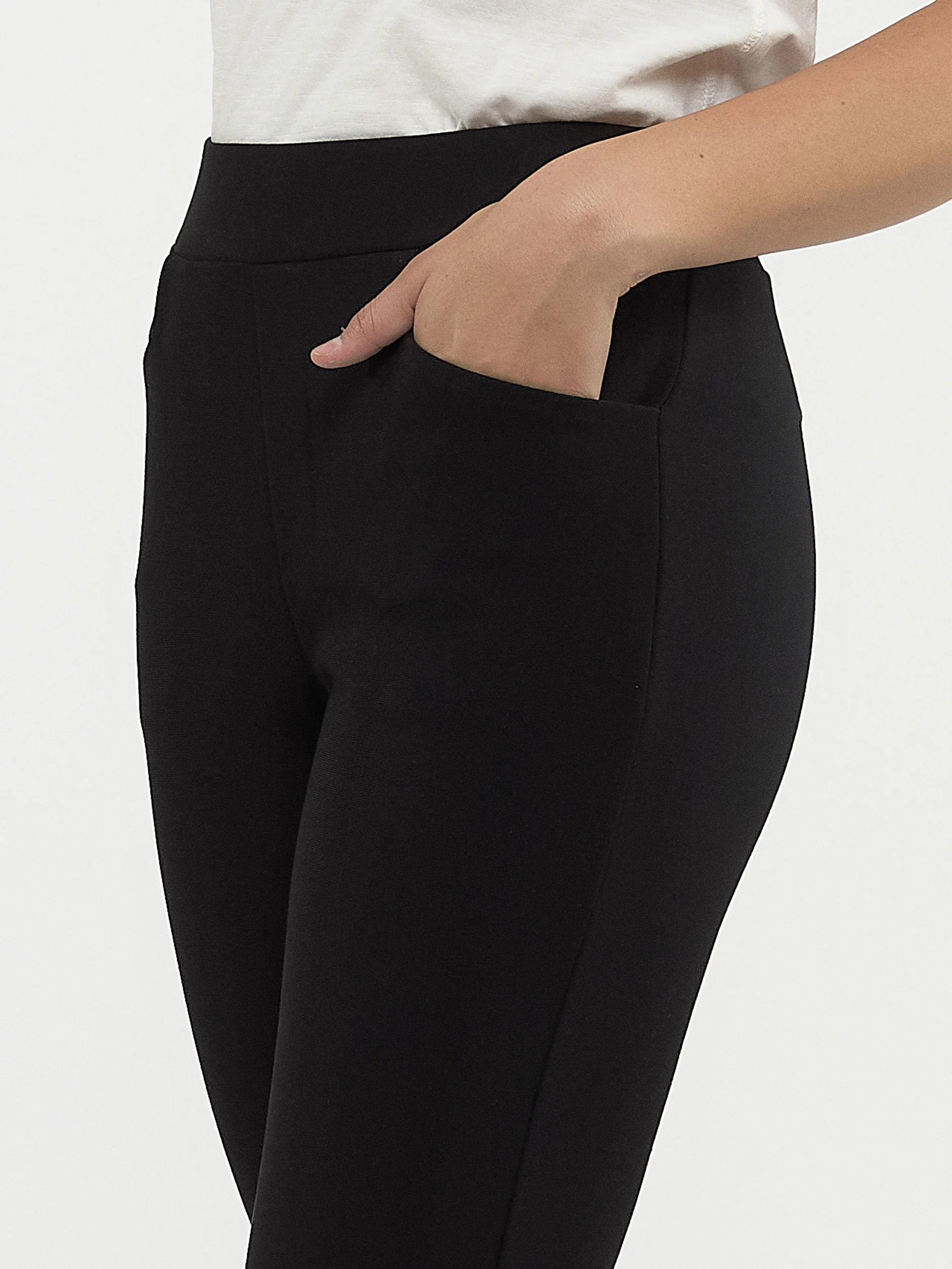 Pantalon droit à enfiler - Petite - Image 2