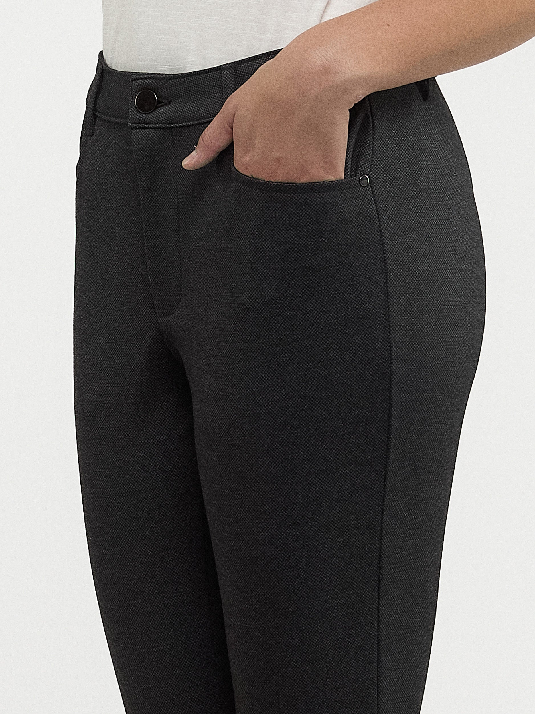 Pantalon droit à enfiler - Petite - Image 2