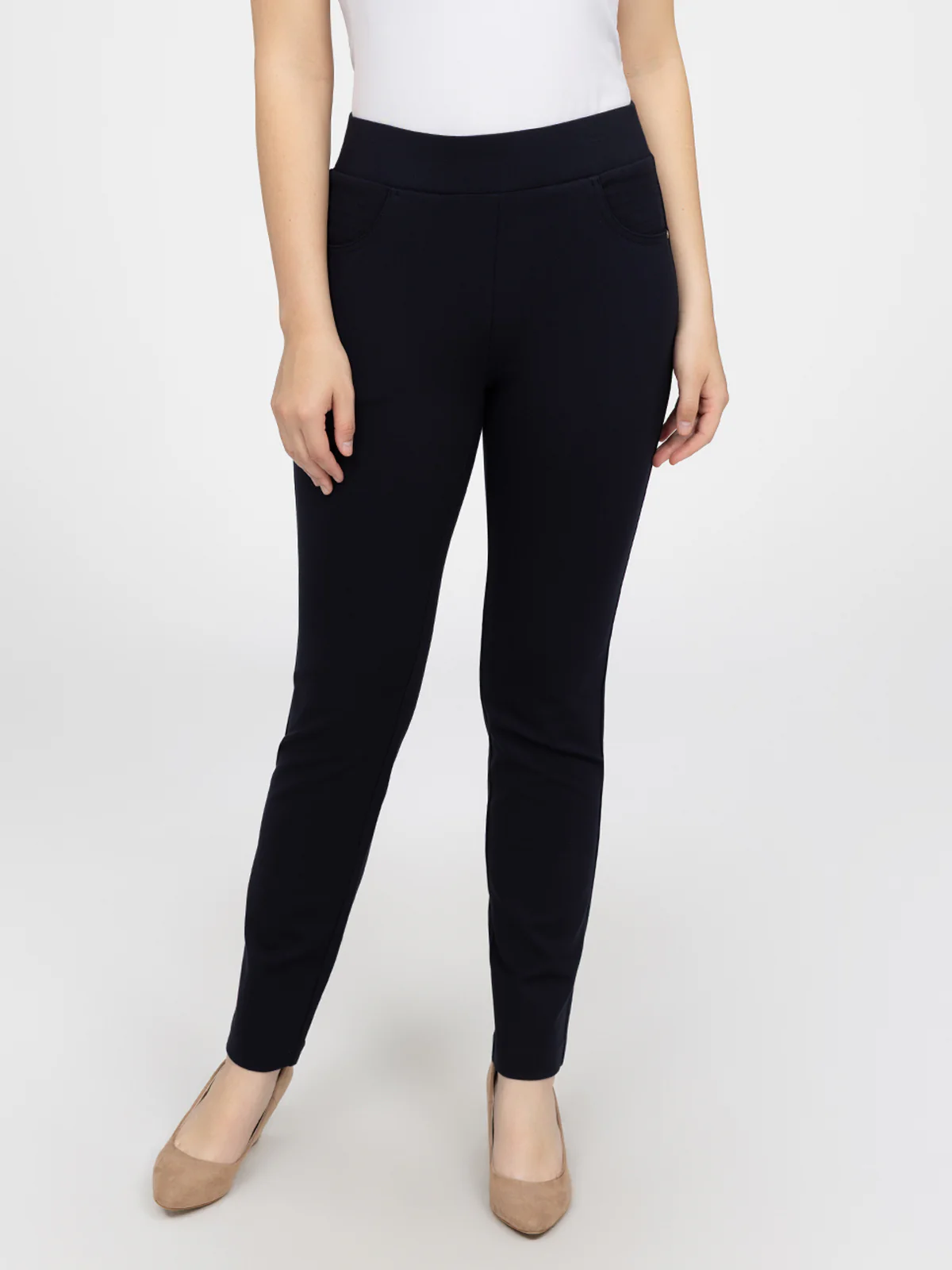 Pantalon droit à enfiler - Petite - Image 2