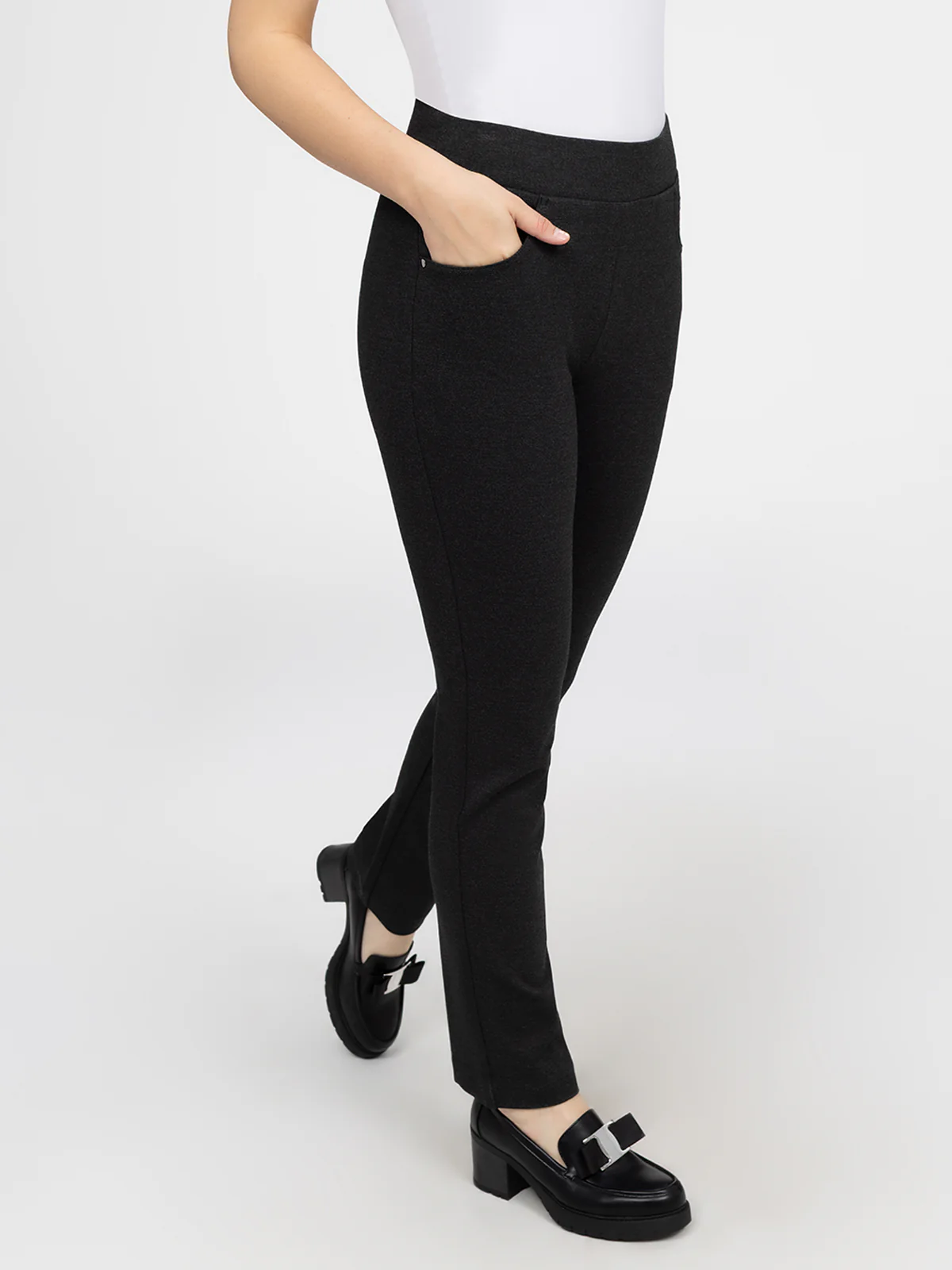 Pantalon droit à enfiler - Petite - Image 6