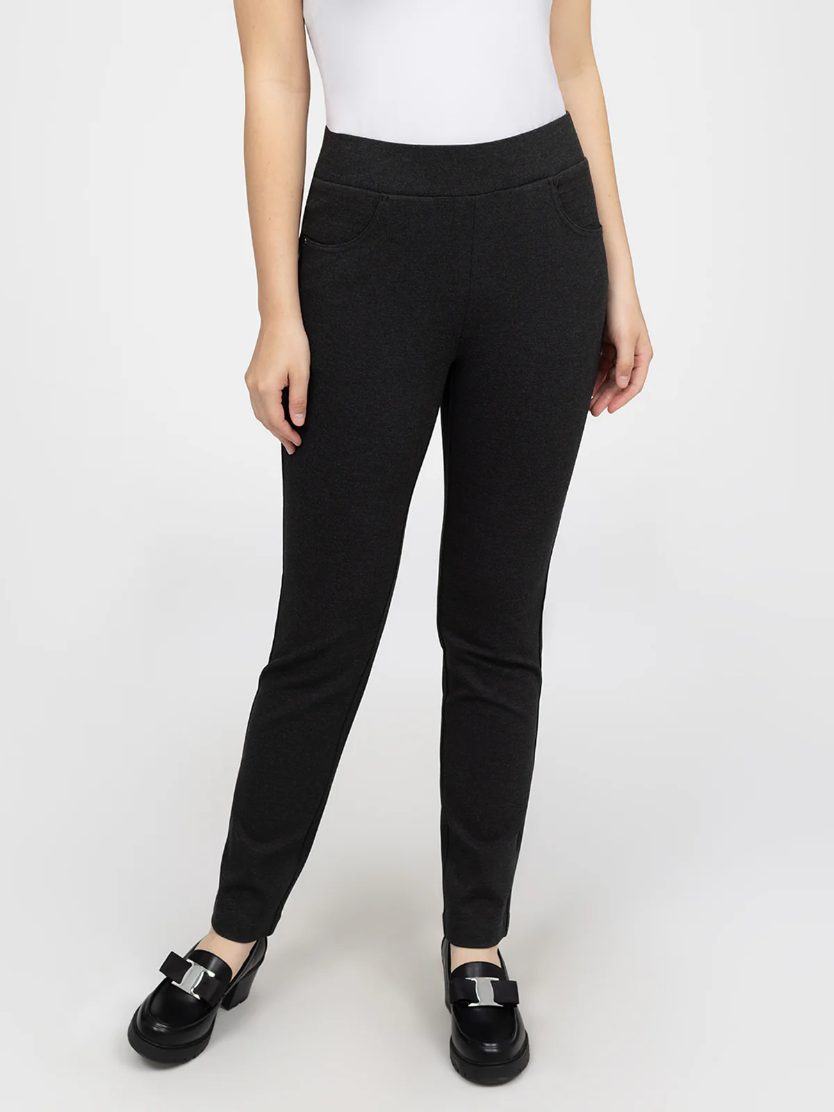 Pantalon droit à enfiler - Petite - Image 7