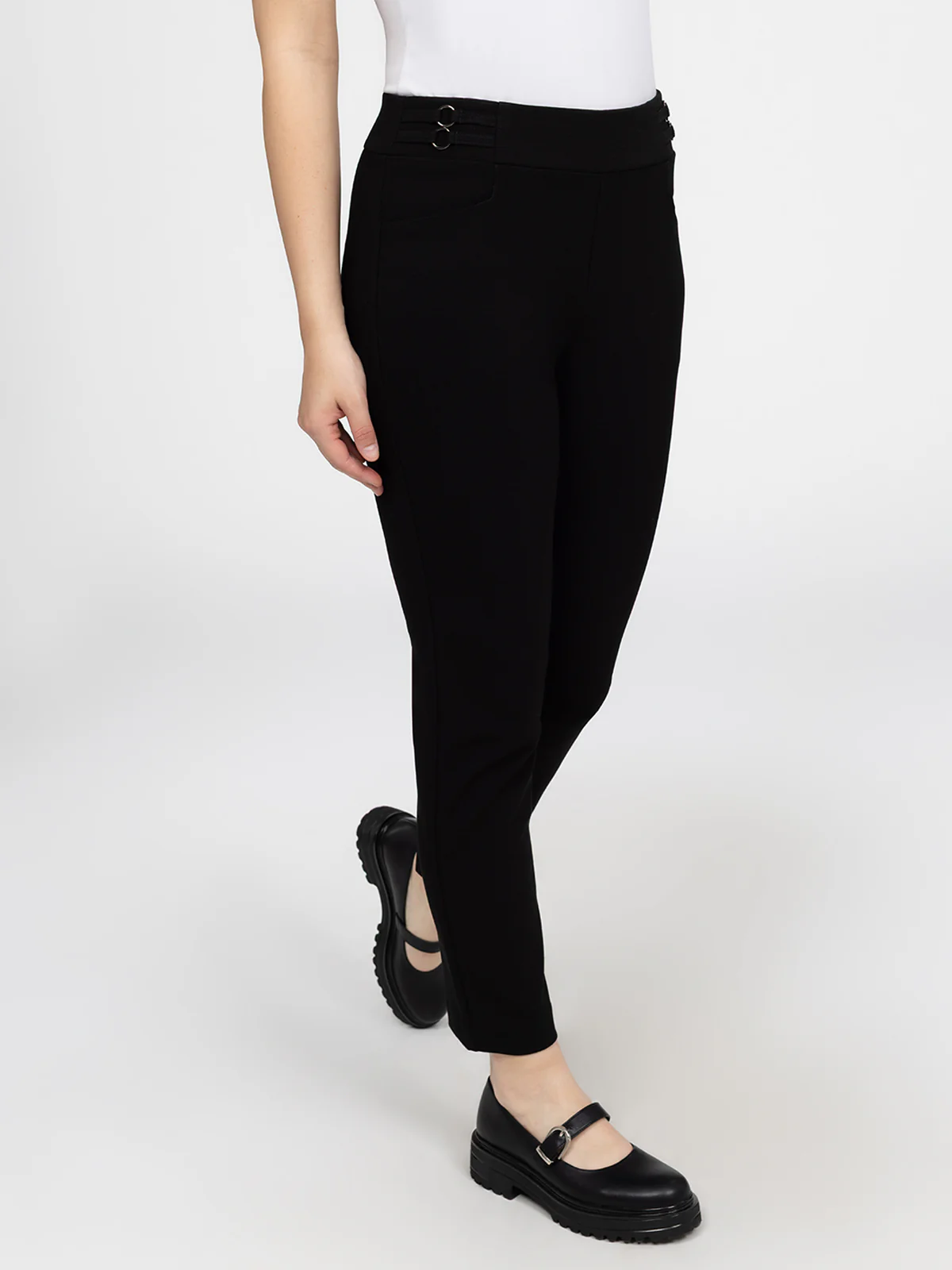 Pantalon droit à enfiler - Petite
