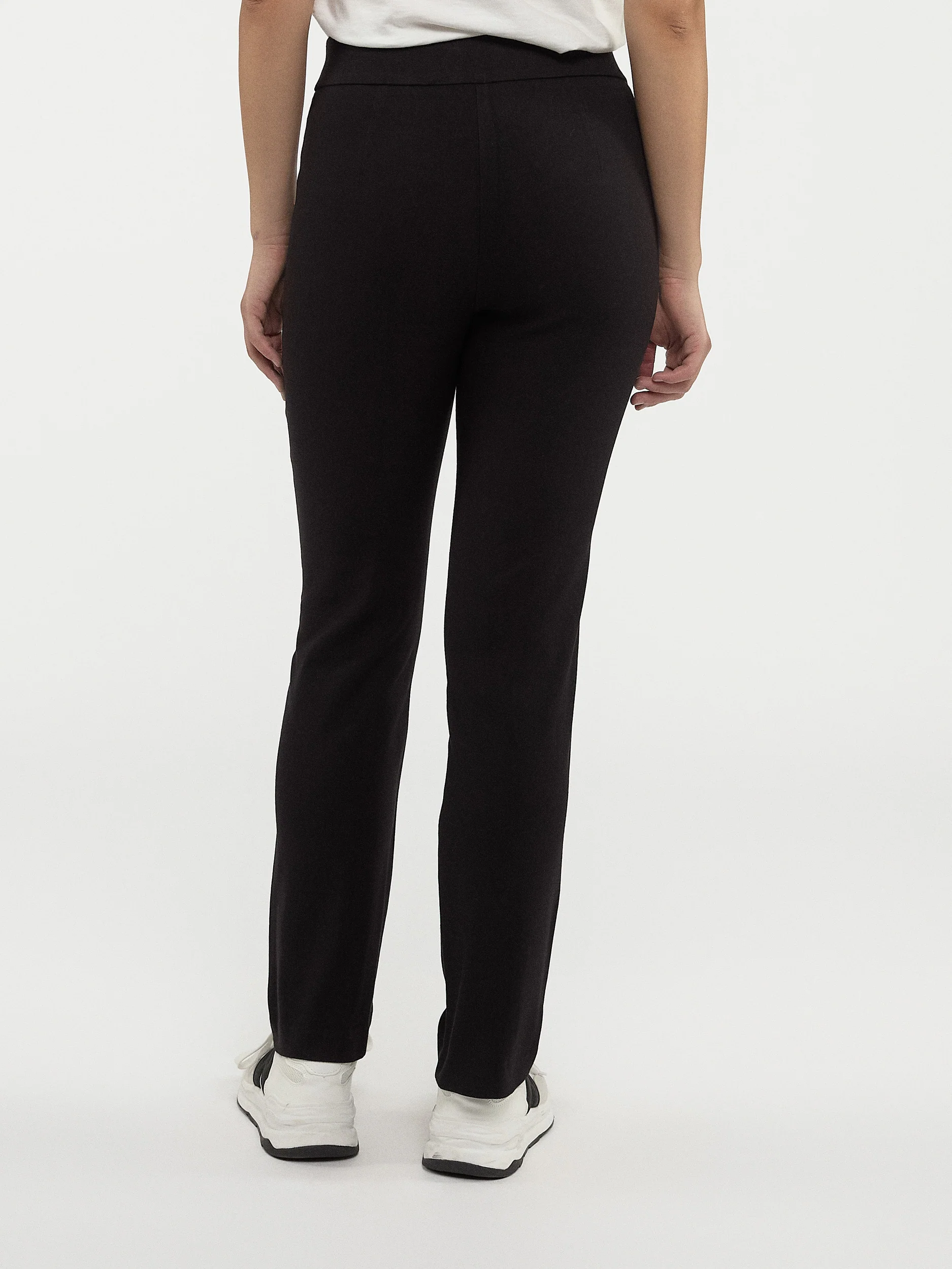 Pantalon droit semi-ajusté à enfiler - Petite - Image 3