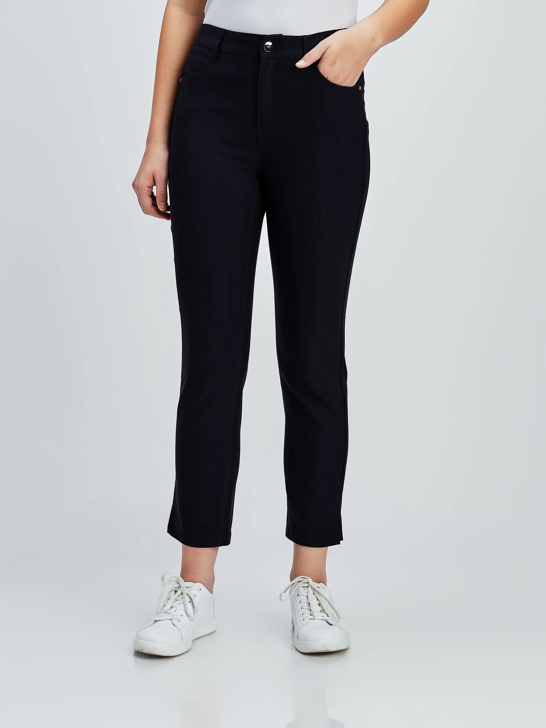 Pantalon droit semi-ajusté à la cheville - Image 13