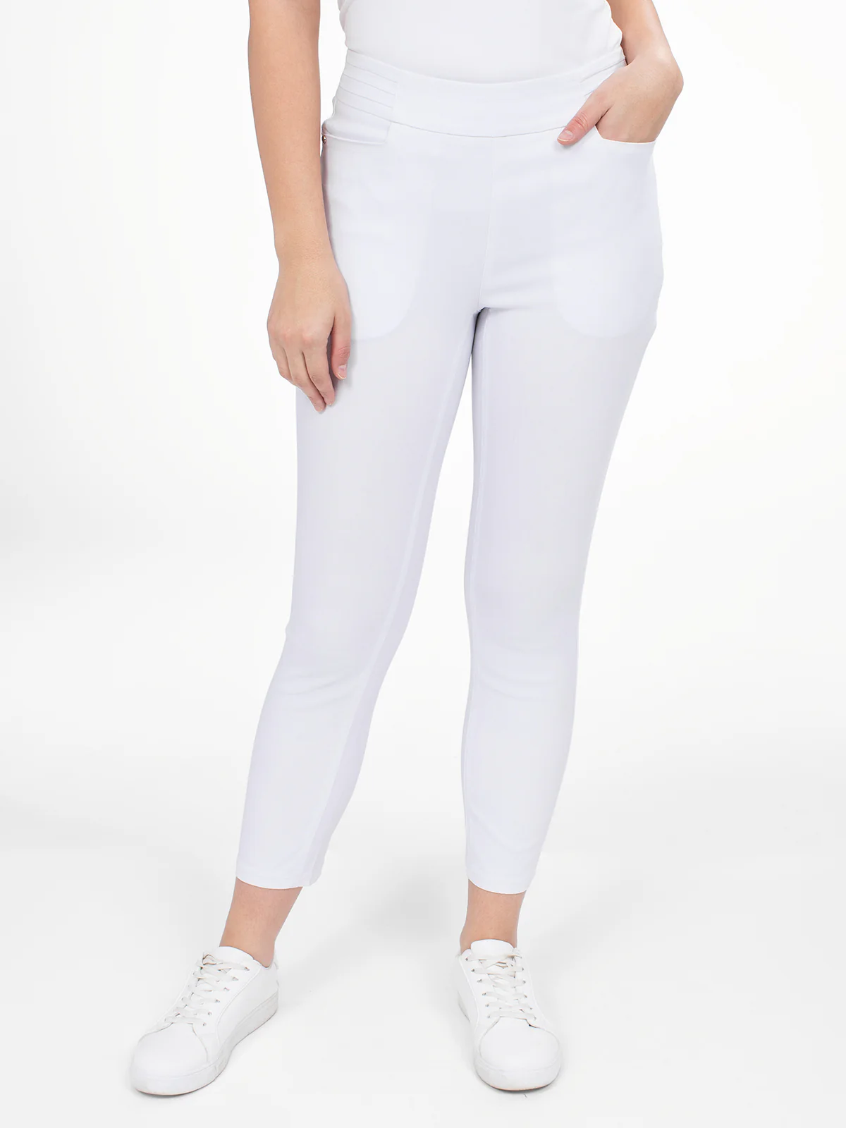 Pantalon droit semi-ajusté à la cheville - Image 4
