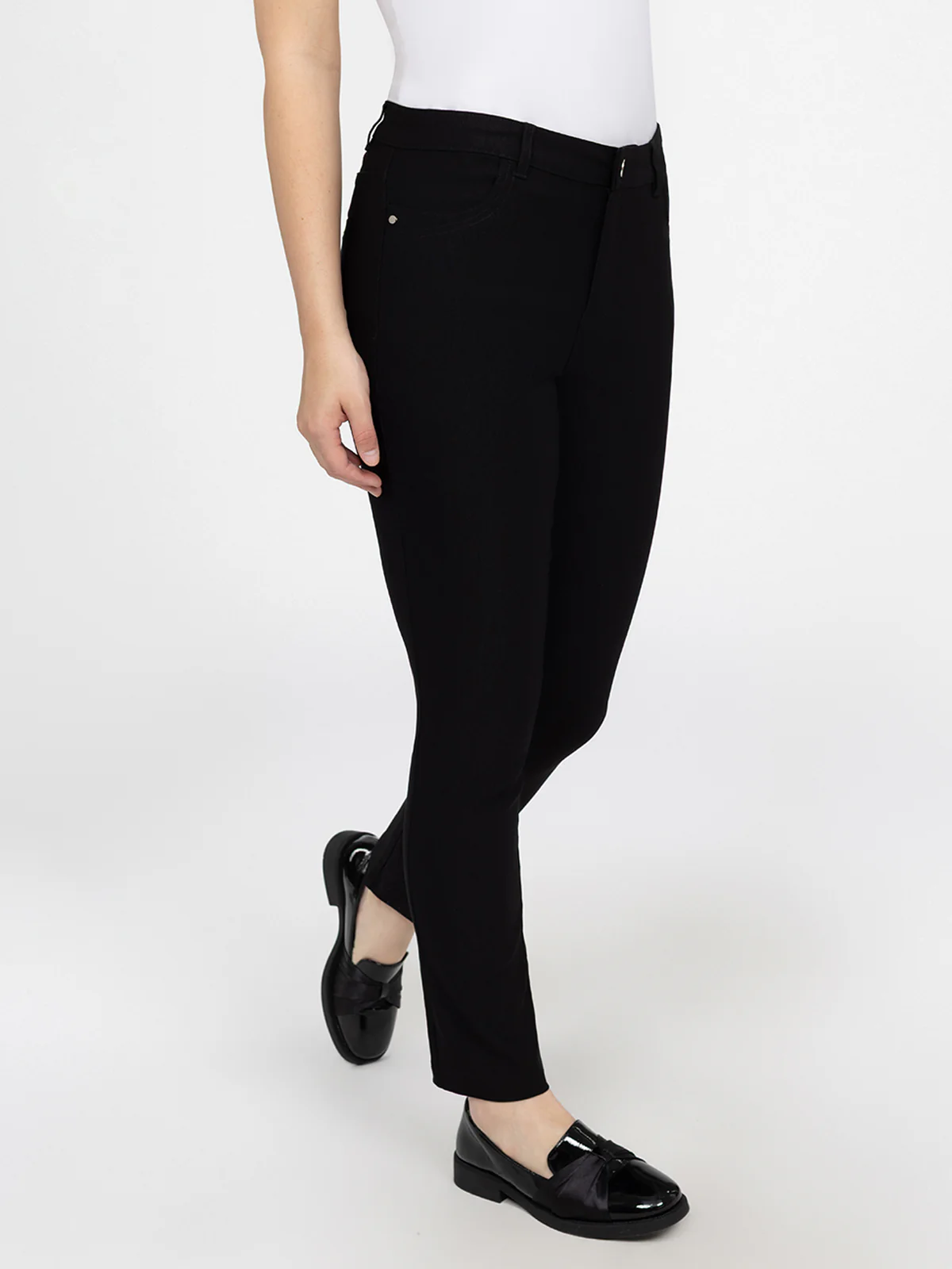 Pantalon droit semi-ajusté - Petite