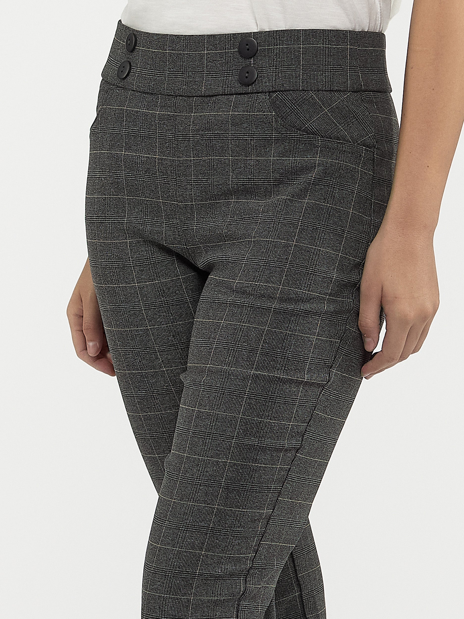 Pantalon étroit semi-ajusté à enfiler - Image 2